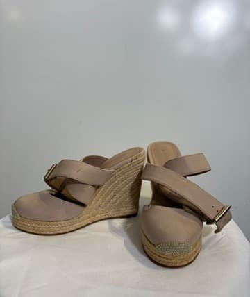 Witchery Espadrille Wedge Sandals Nude Suede EU 38 — photo 3 of 4
