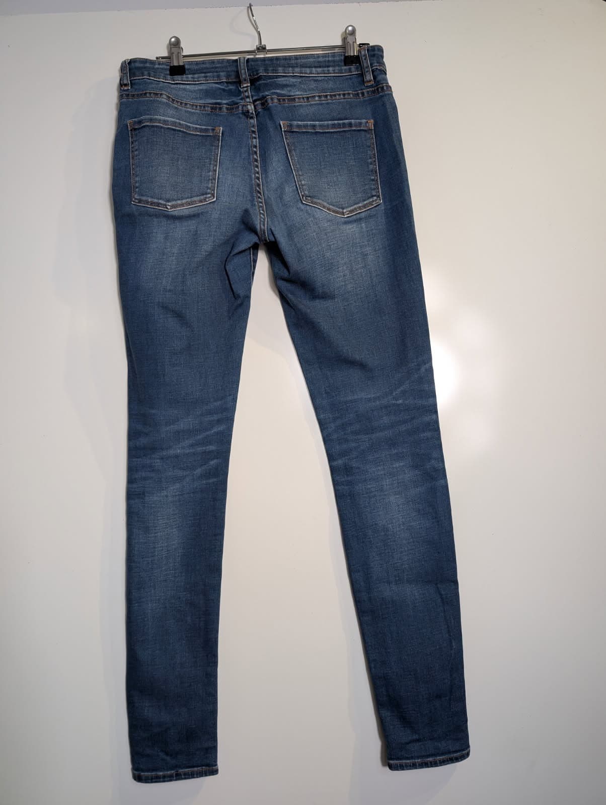 Witchery Mid-Rise Skinny Jeans Blue Denim Women's Size 12 — photo 2 of 9