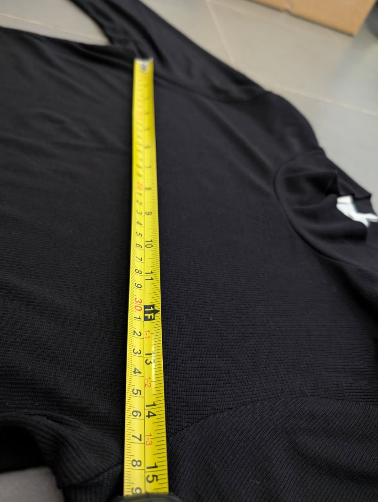 Witchery Ribbed Mock Neck Long Sleeve Top - Black Size M — photo 5 of 7