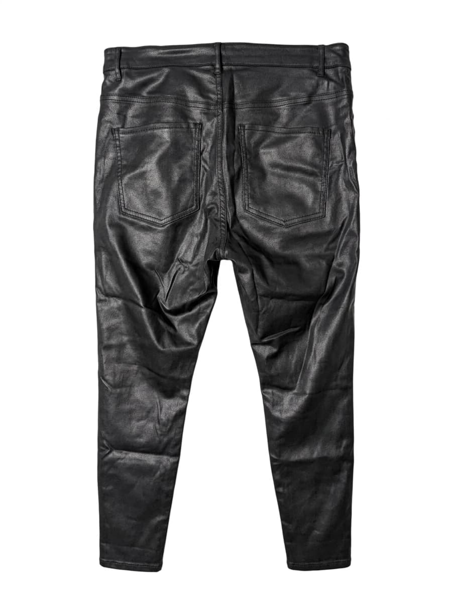 Witchery Women's Coated Skinny Jeans Black Size 14 — photo 2 of 9