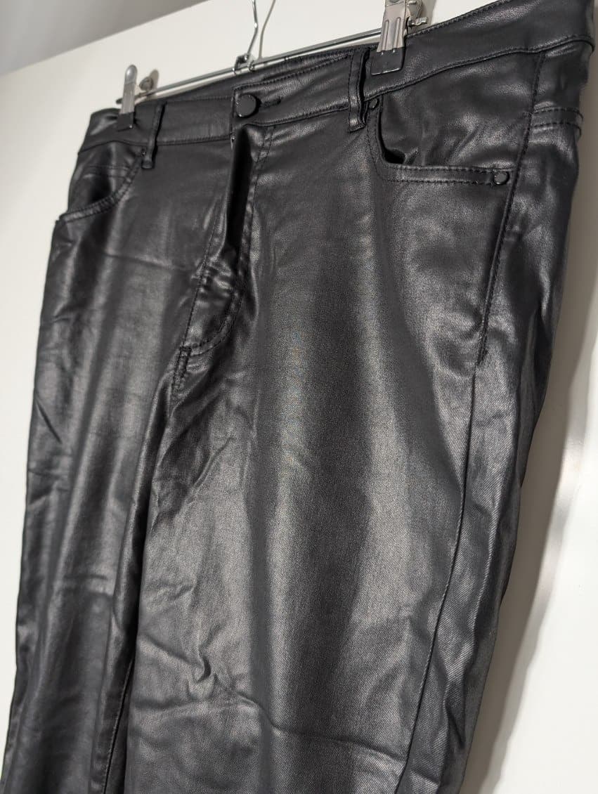 Witchery Women's Coated Skinny Jeans Black Size 14 — photo 3 of 9