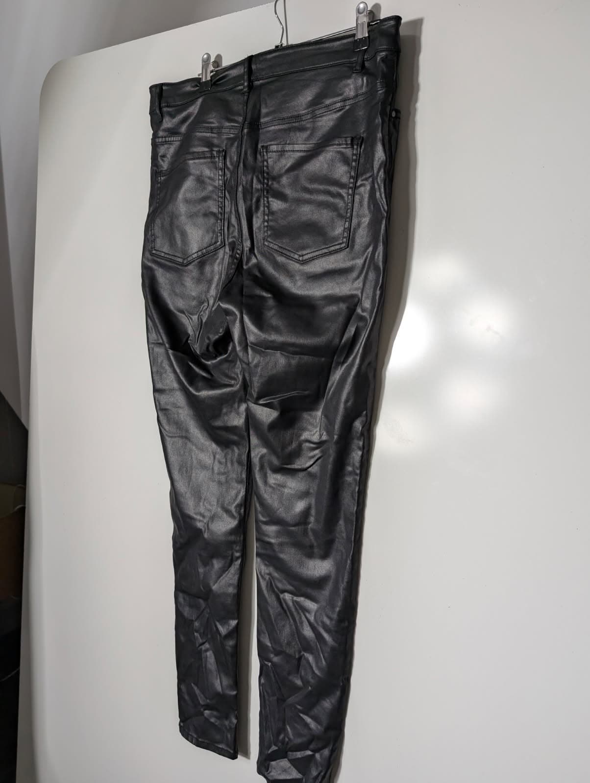 Witchery Women's Coated Skinny Jeans Black Size 14 — photo 6 of 9