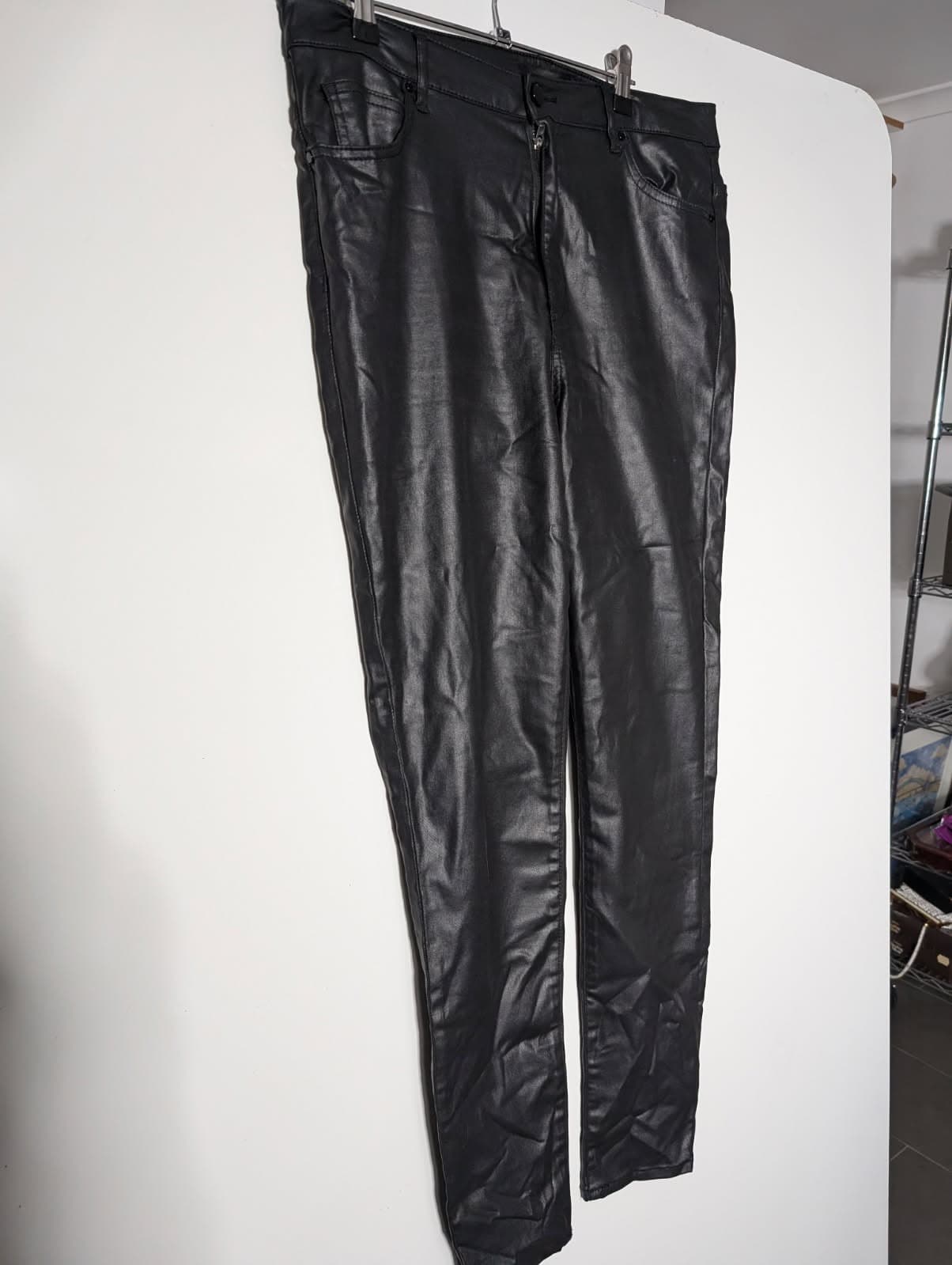 Witchery Women's Coated Skinny Jeans Black Size 14 — photo 7 of 9