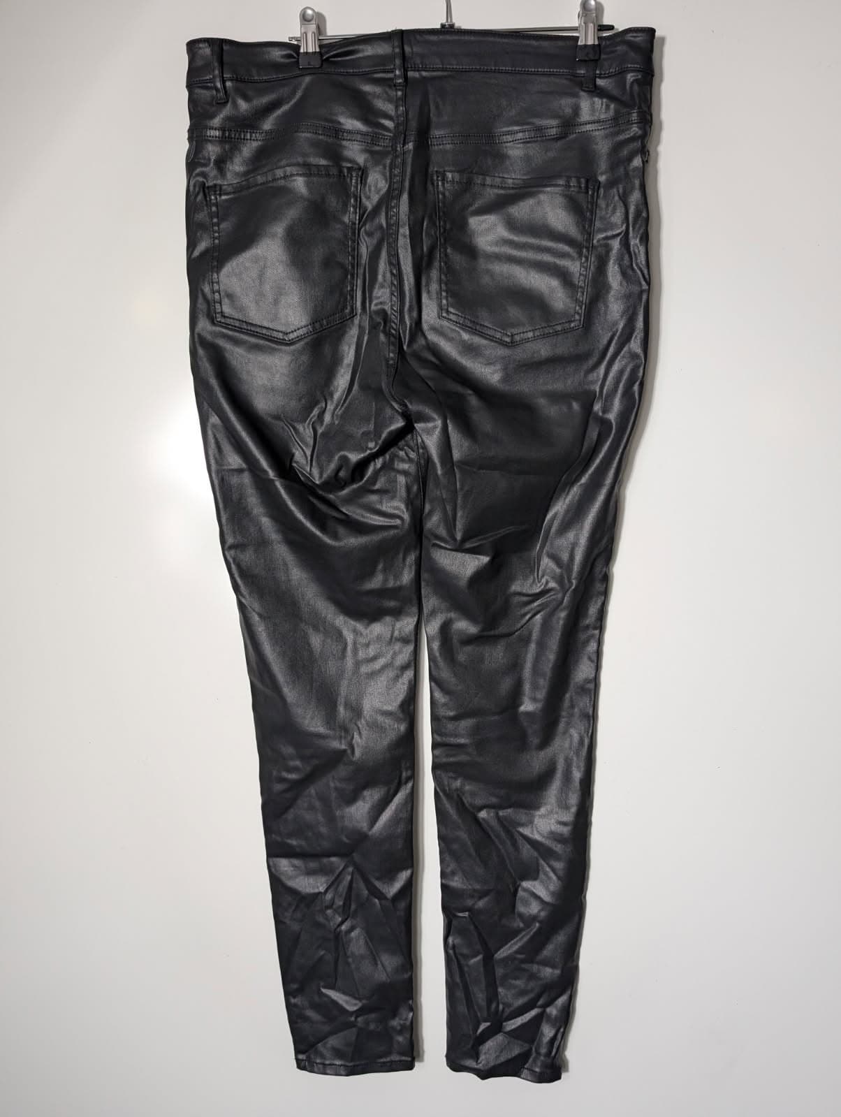 Witchery Women's Coated Skinny Jeans Black Size 14 — photo 9 of 9