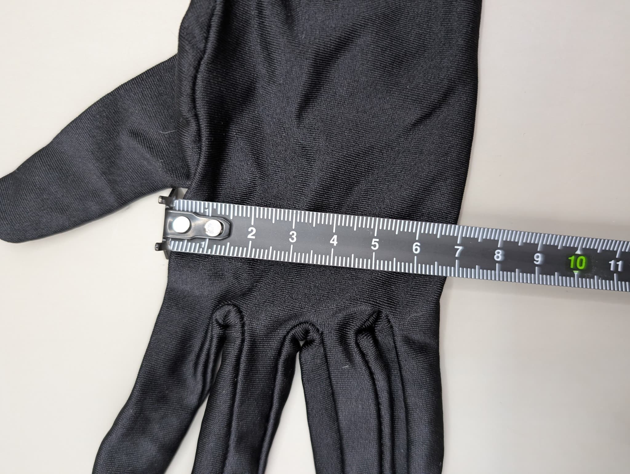 Women's Black Satin Opera Length Evening Gloves One Size — photo 6 of 7