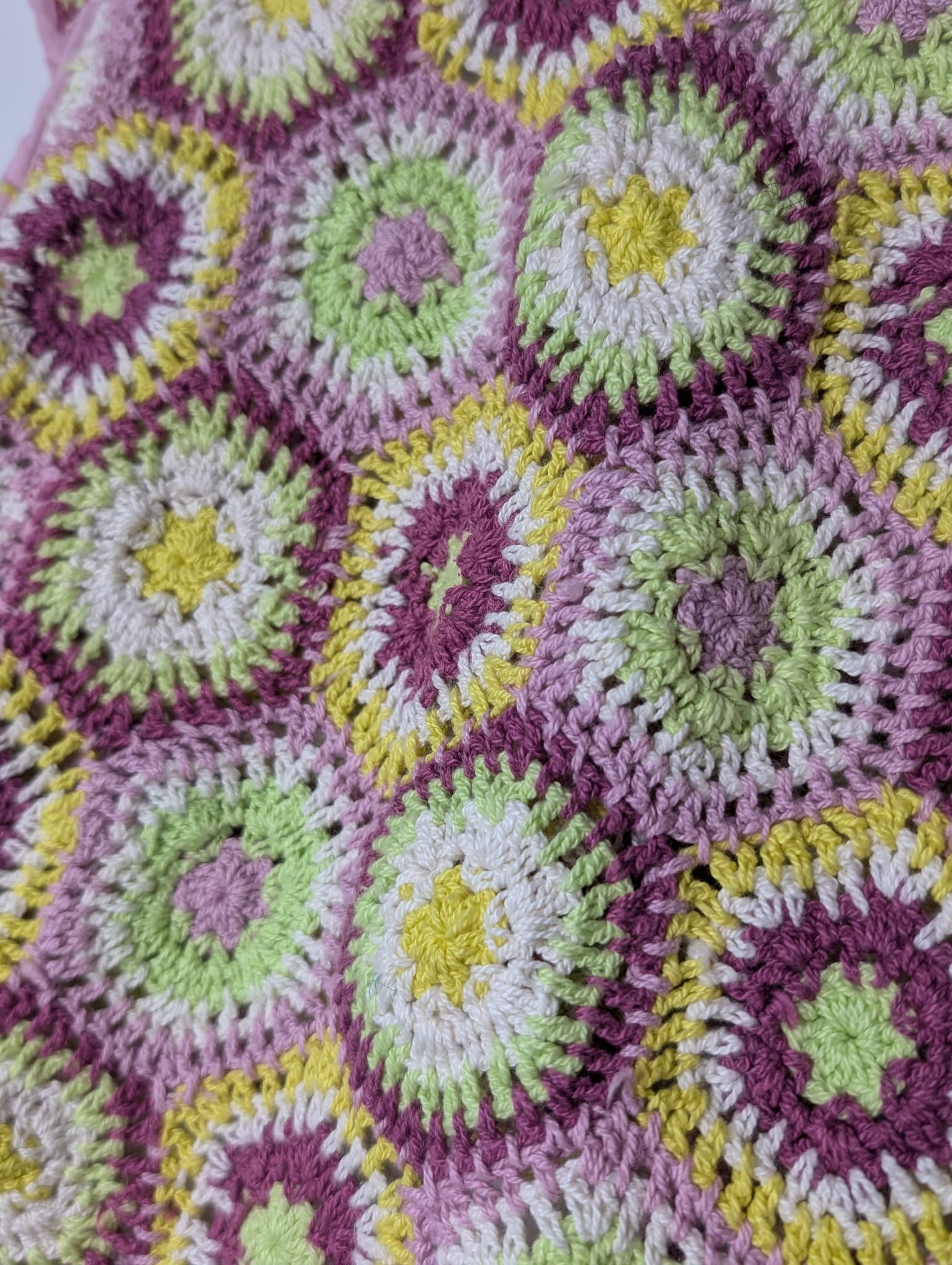 Zara Crochet Granny Square Tank Top - Girls 13-14 / Adult XS — photo 2 of 6