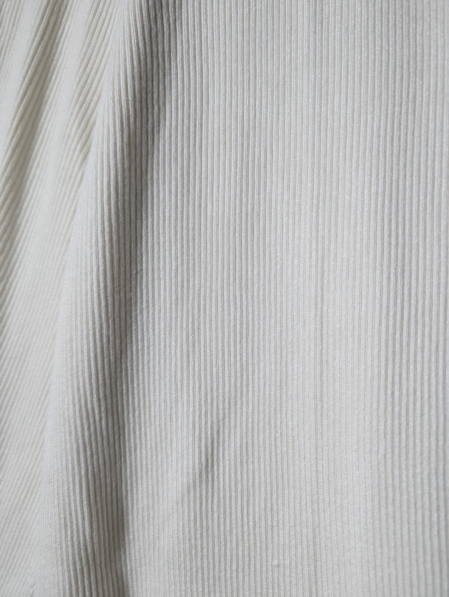 Zara Knit Ribbed Wide Leg Pants White Size M — photo 3 of 7