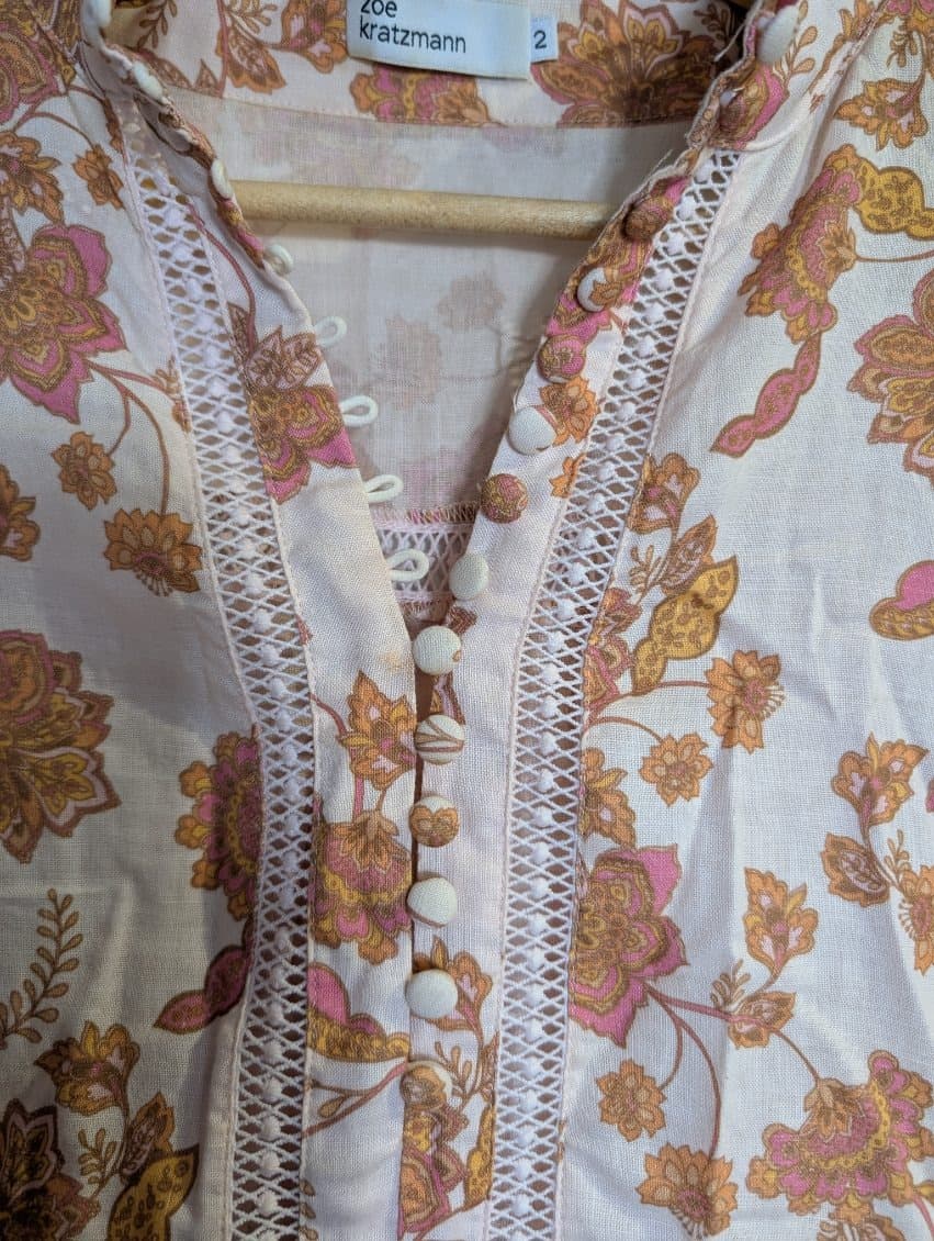 Zoe Kratzmann Floral Midi Dress Size 2 (AU 10) — photo 8 of 8