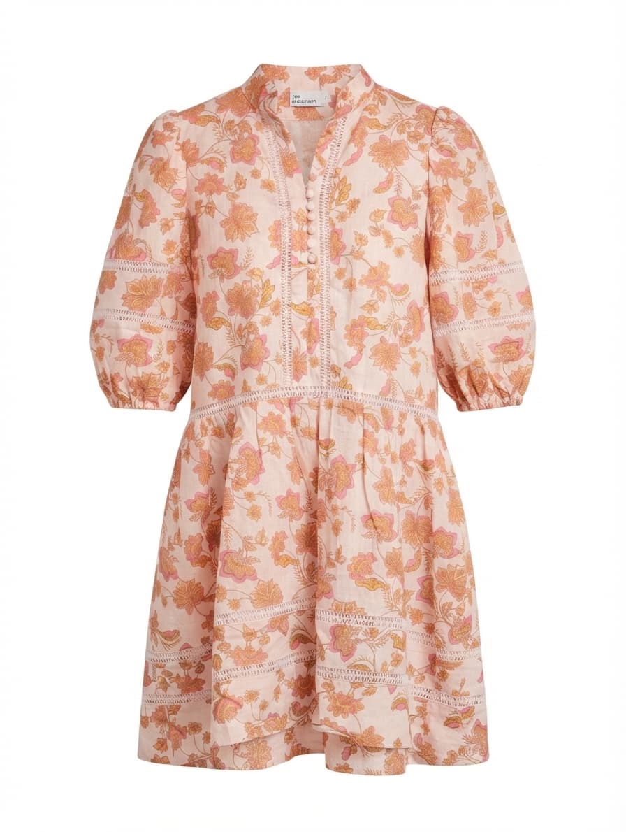 Zoe Kratzmann Floral Mini Dress Pink Size 2 — photo 1 of 8