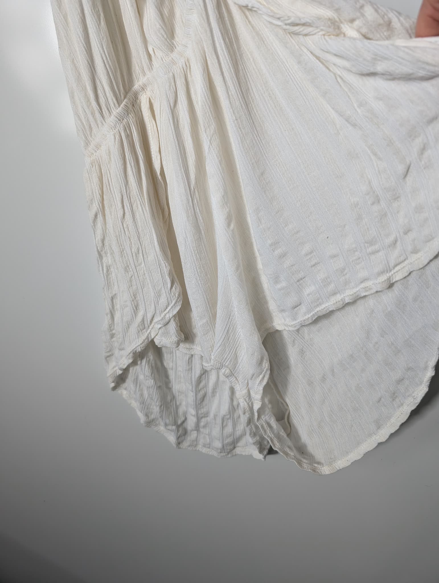 Zulu & Zephyr Crinkle Gauze Halter Romper White Women's AU 10 — photo 3 of 8