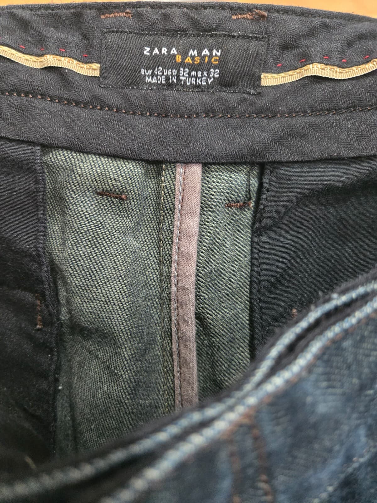 Mens Navy Blue Zara Jeans - Size 32- Casual Collection — photo 5 of 10