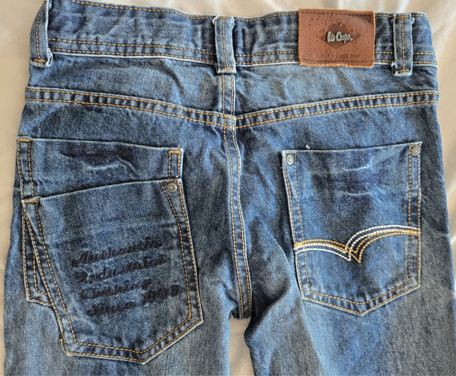 Lee Cooper Girls Blue Jeans - Size 11-12 - Adjustable Waist — photo 3 of 6