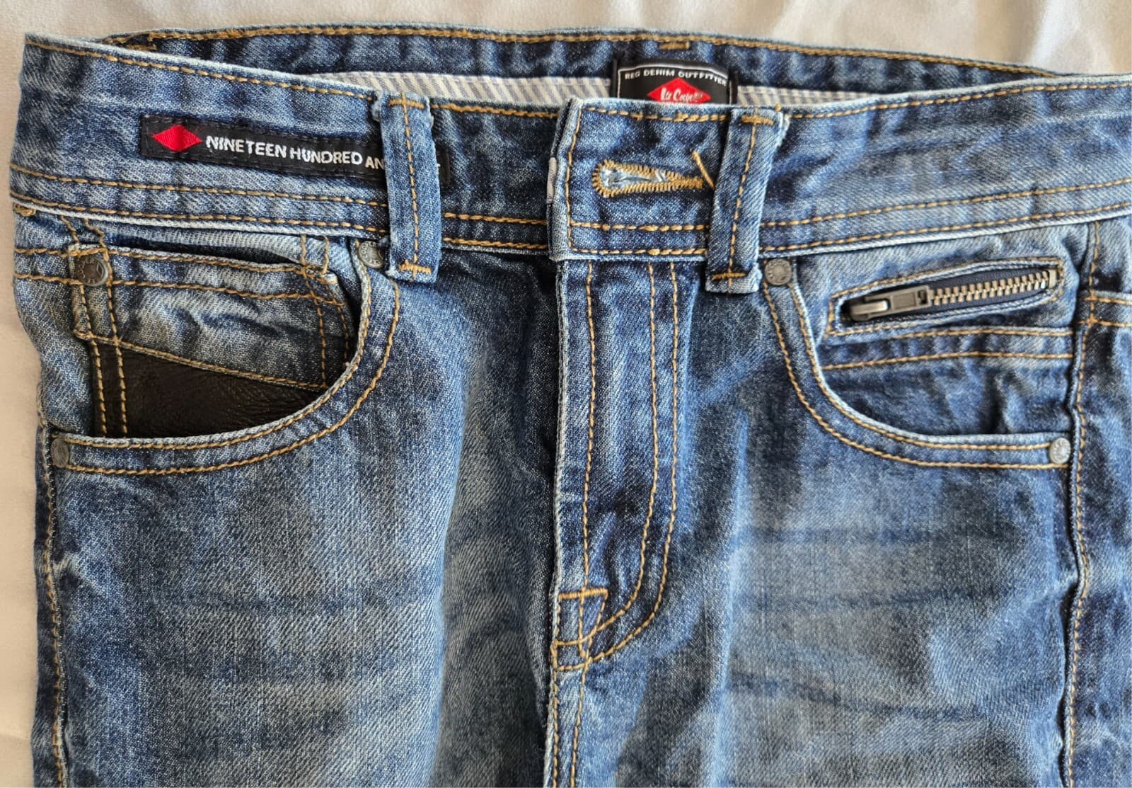Lee Cooper Girls Blue Jeans - Size 11-12 - Adjustable Waist — photo 4 of 6