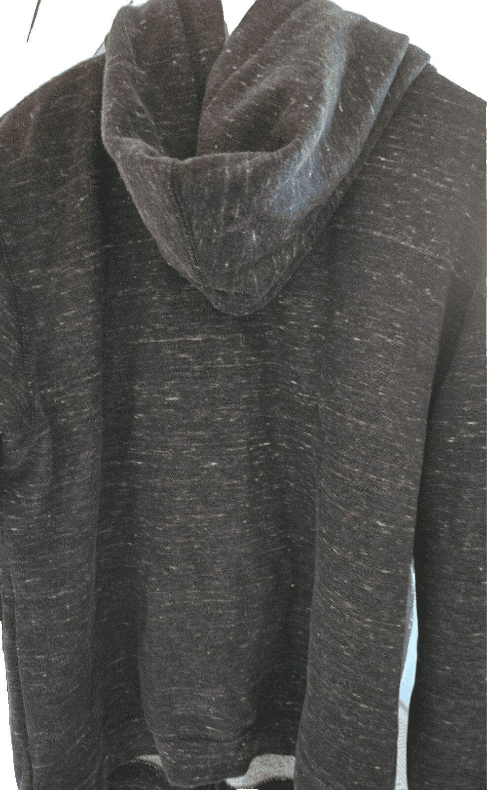 Boys Mooks Black / White specks Jacket with Hoodie - Size 16 — photo 4 of 9