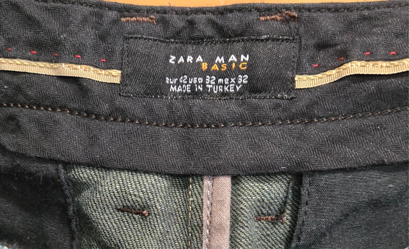 Mens Navy Blue Zara Jeans - Size 32- Casual Collection — photo 2 of 8