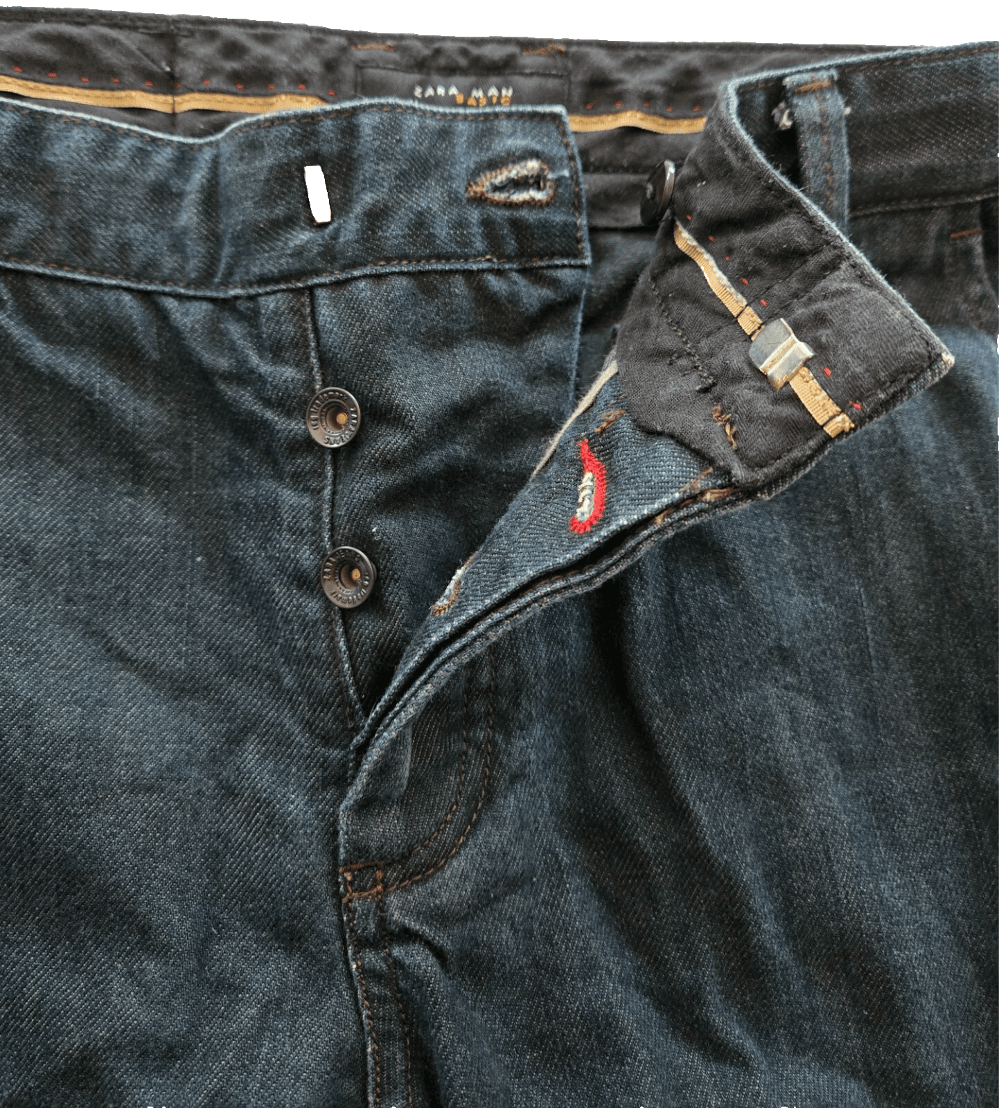 Mens Navy Blue Zara Jeans - Size 32- Casual Collection — photo 8 of 8