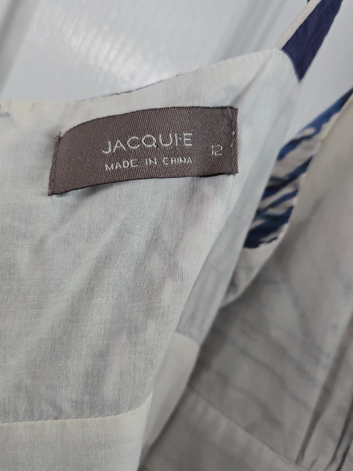 Jacqui E Summer Dress: Size 12: Fully Lined: Sleeveless — photo 5 of 7