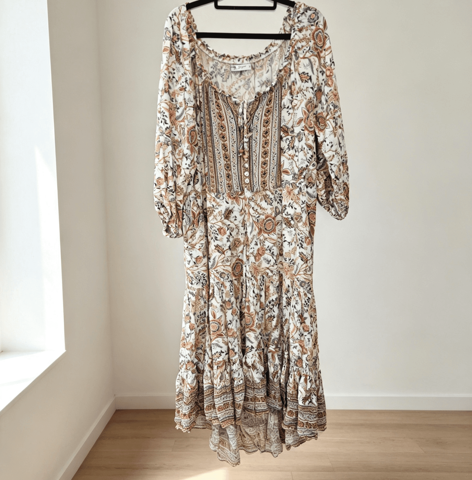 Ladies Salty Bright Boho Dress: Size 16: Orange & Blue- Lovely! — photo 12 of 18