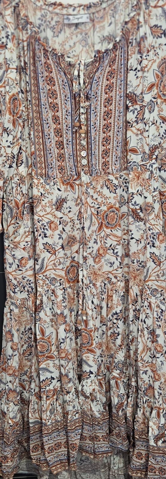 Ladies Salty Bright Boho Dress: Size 16: Orange & Blue- Lovely! — photo 18 of 18