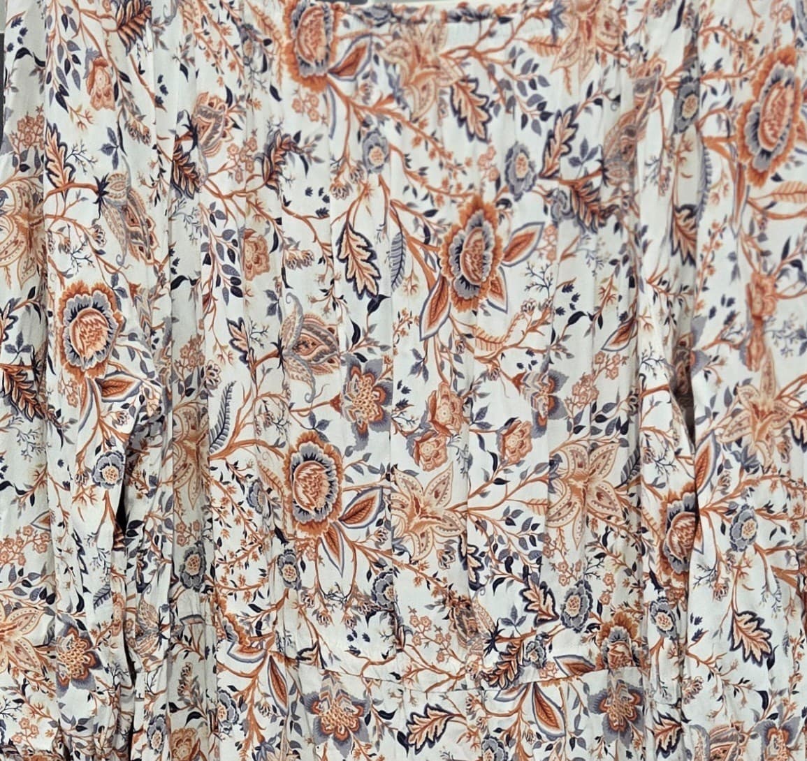 Ladies Salty Bright Boho Dress: Size 16: Orange & Blue- Lovely! — photo 6 of 18