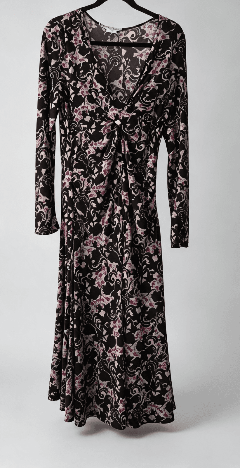 Ladies Basque Evening Boho Chic Maxi-Length Dress: Size 12 Petites — photo 4 of 9