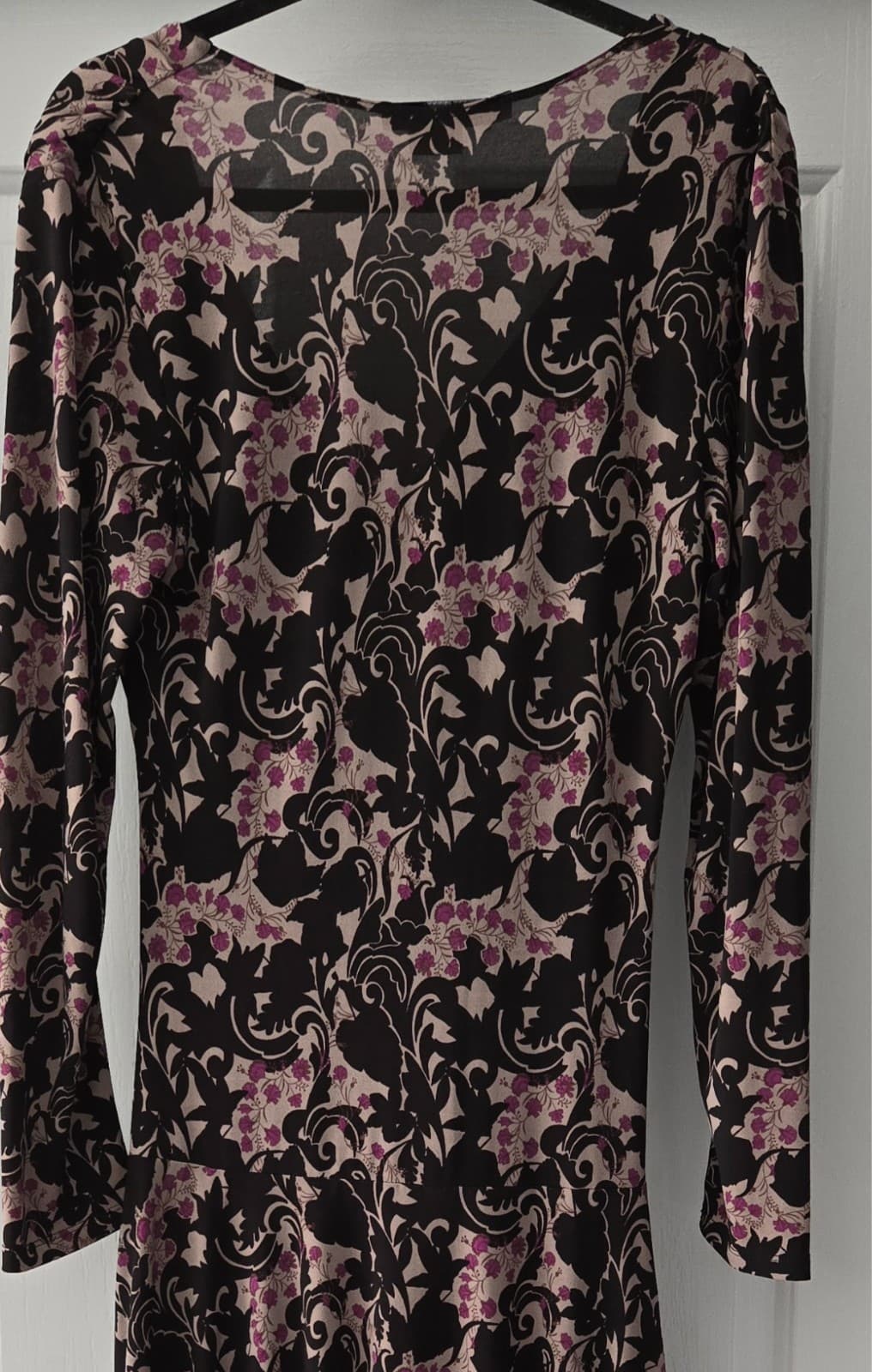 Ladies Basque Evening Boho Chic Maxi-Length Dress: Size 12 Petites — photo 8 of 9