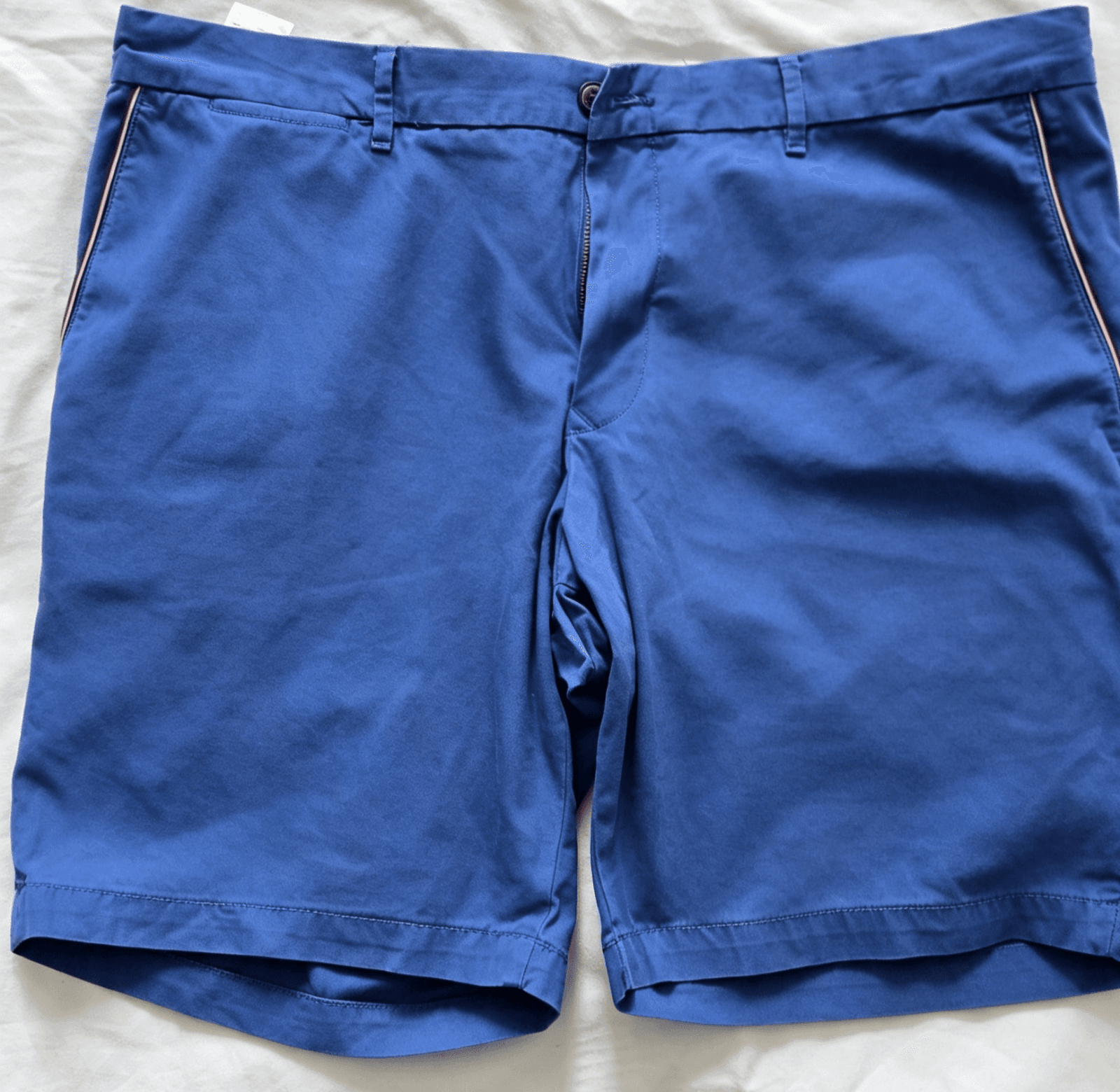Mens Tommy Hilfinger Blue Shorts: Pockets: Zip Closure: Size 40 — photo 1 of 9