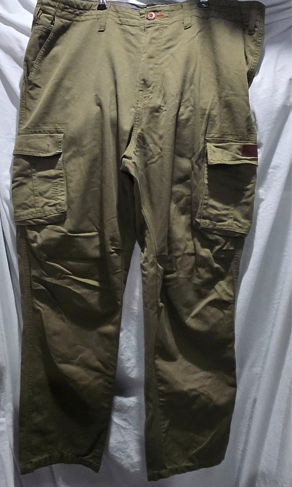 Mens Mambo Khaki Green Cargo Pants - Size 40 — photo 6 of 9