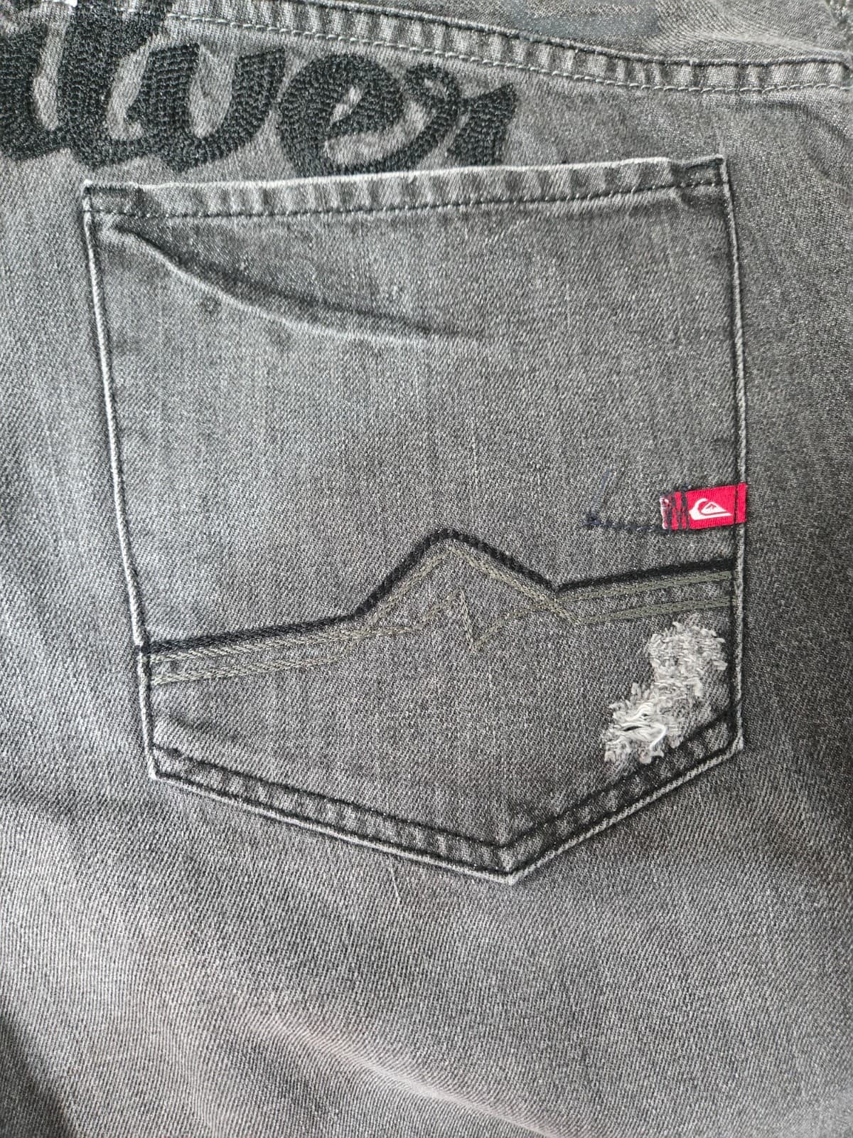 Quiksilver Mens Black Denim Shorts - Size 36 — photo 10 of 10