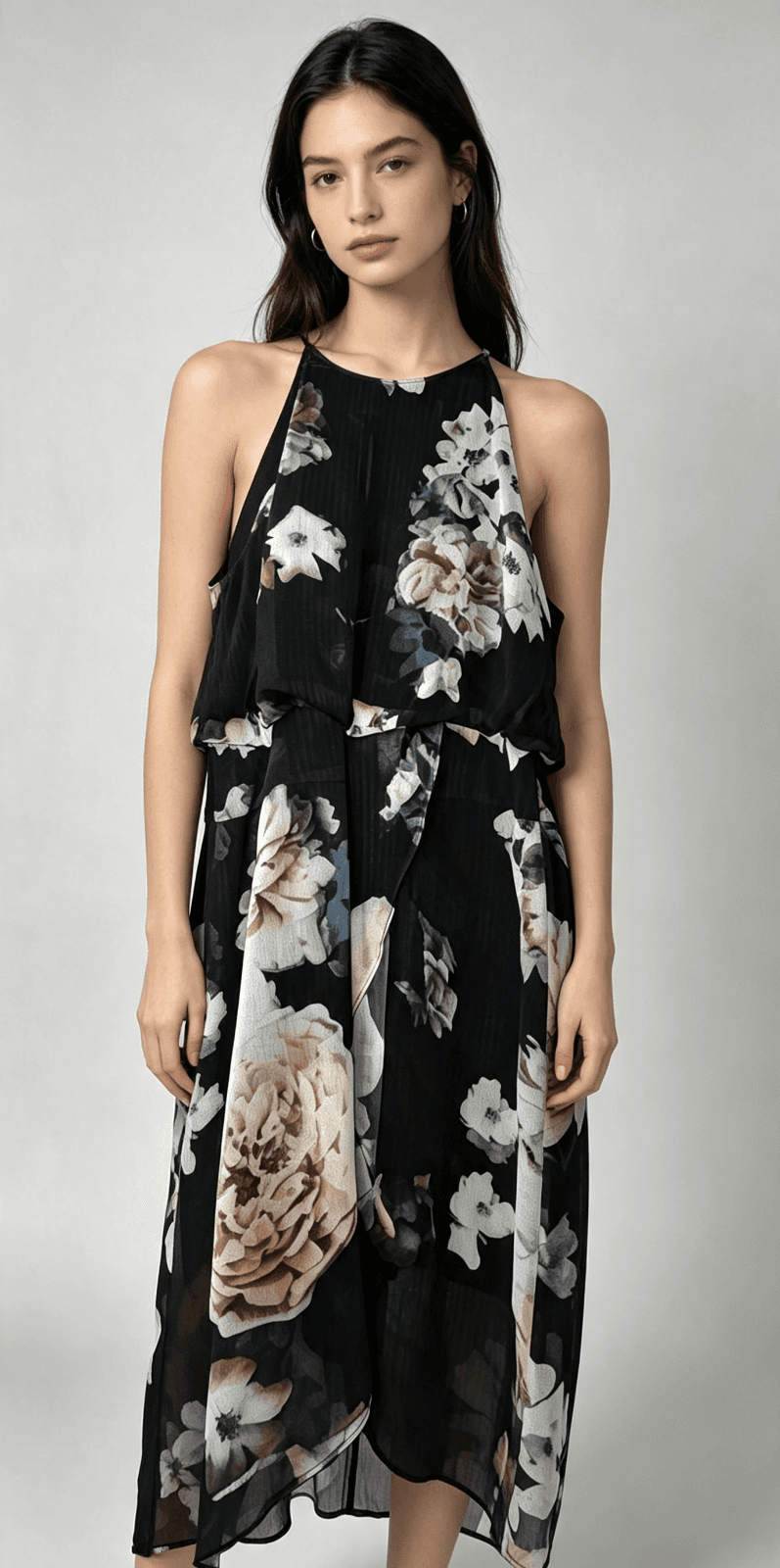 Cooper St Ladies Floral Dress: Size 14: Halter Neck — photo 2 of 8