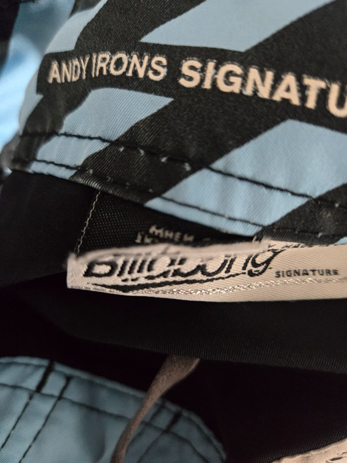Andy Irons Signature Boardshorts -Billabong - Size 36 - Blue / White — photo 12 of 12
