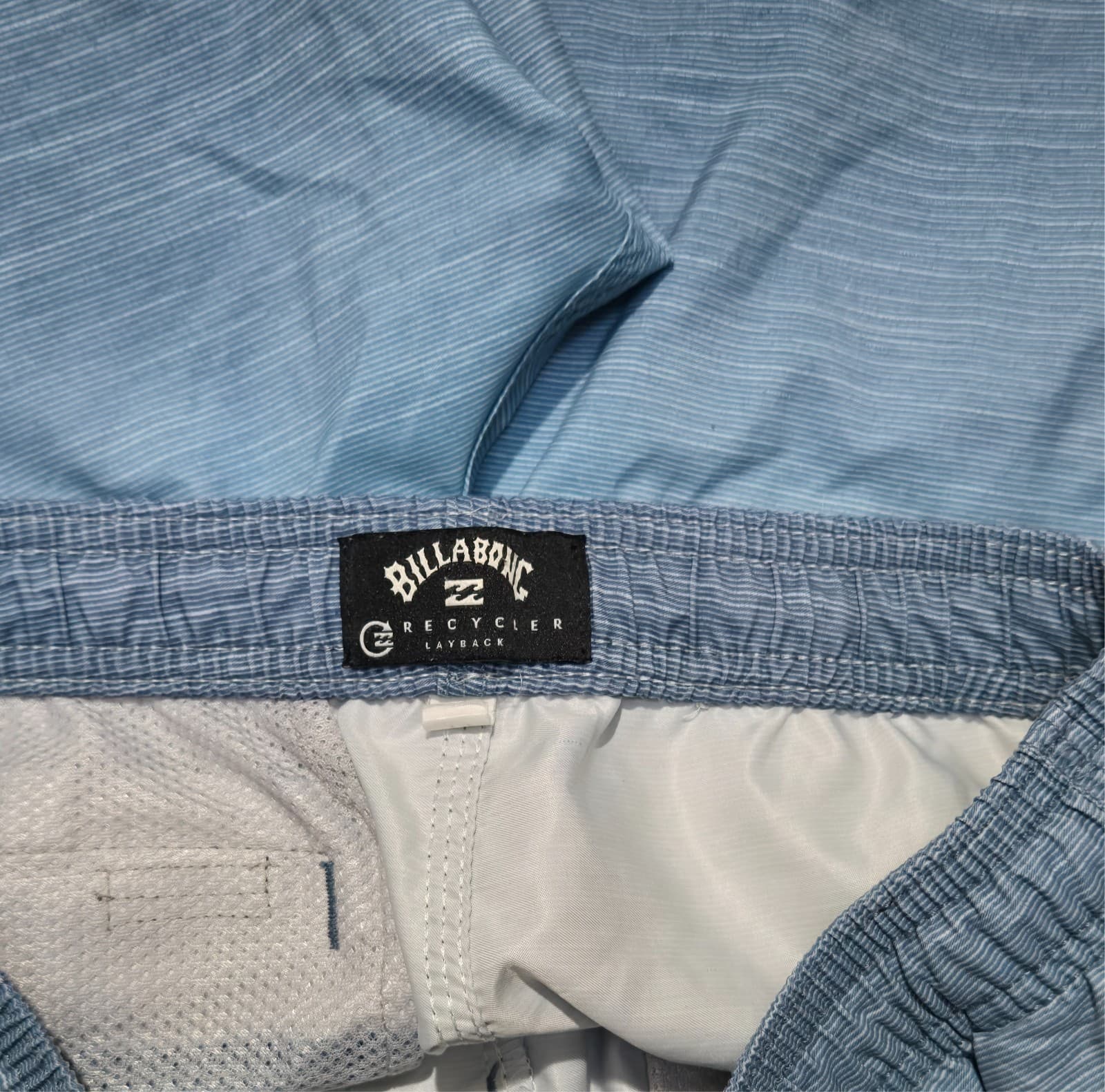 Billabong All Day Stripe Swim Shorts Blue Size 14 — photo 4 of 5