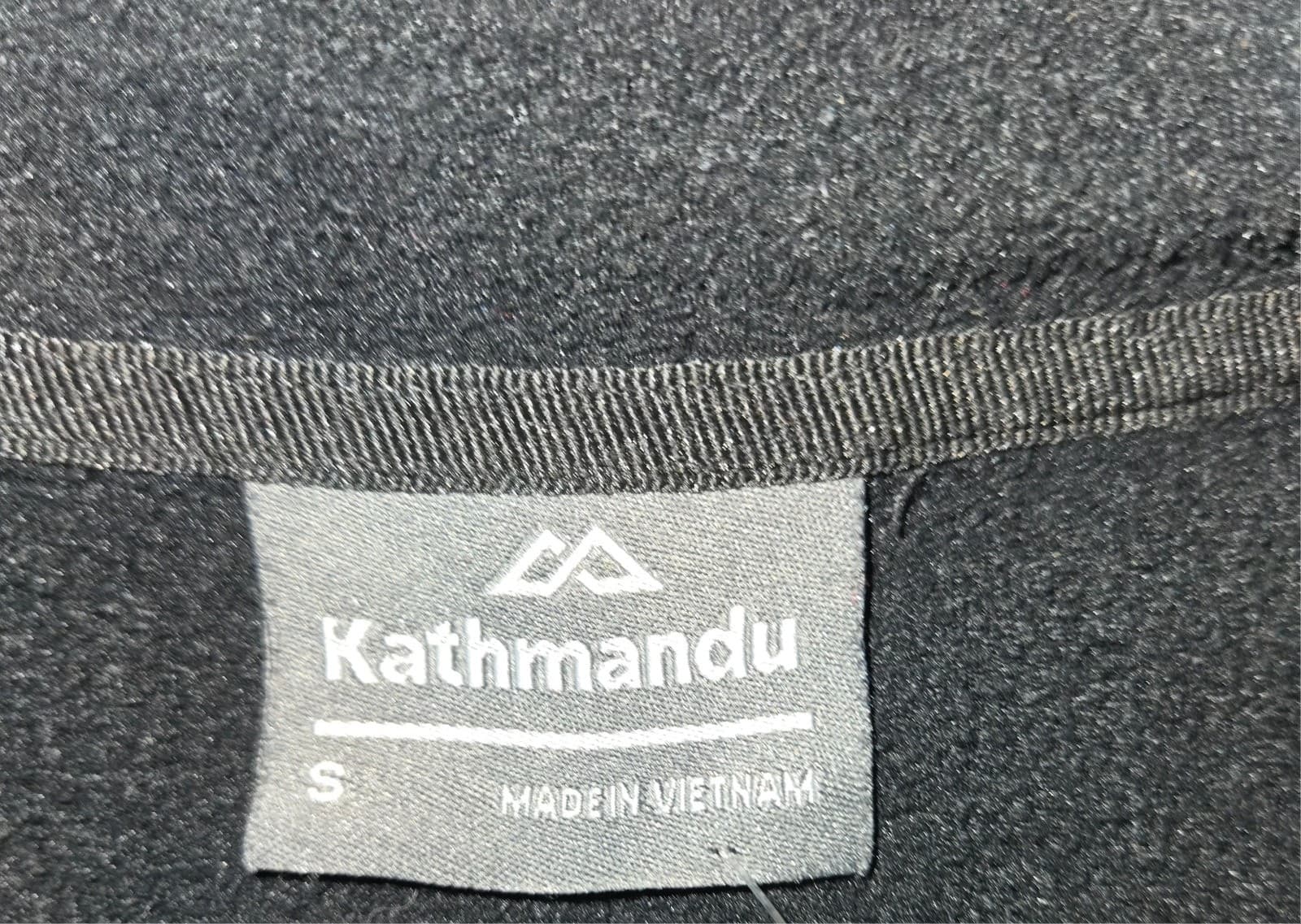 Kathmandu Men's Full Zip Hoodie Grey Black Size S — photo 6 of 7