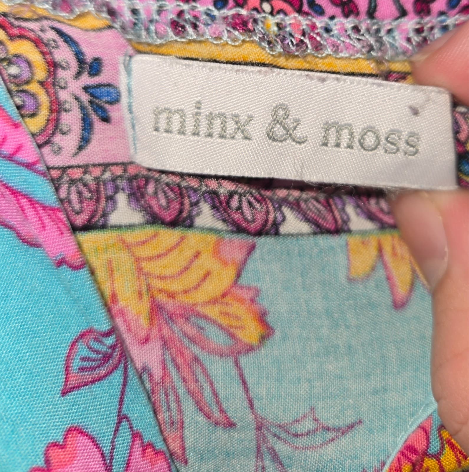 Minx & Moss Floral Print Spaghetti Strap Maxi Dress — photo 6 of 8