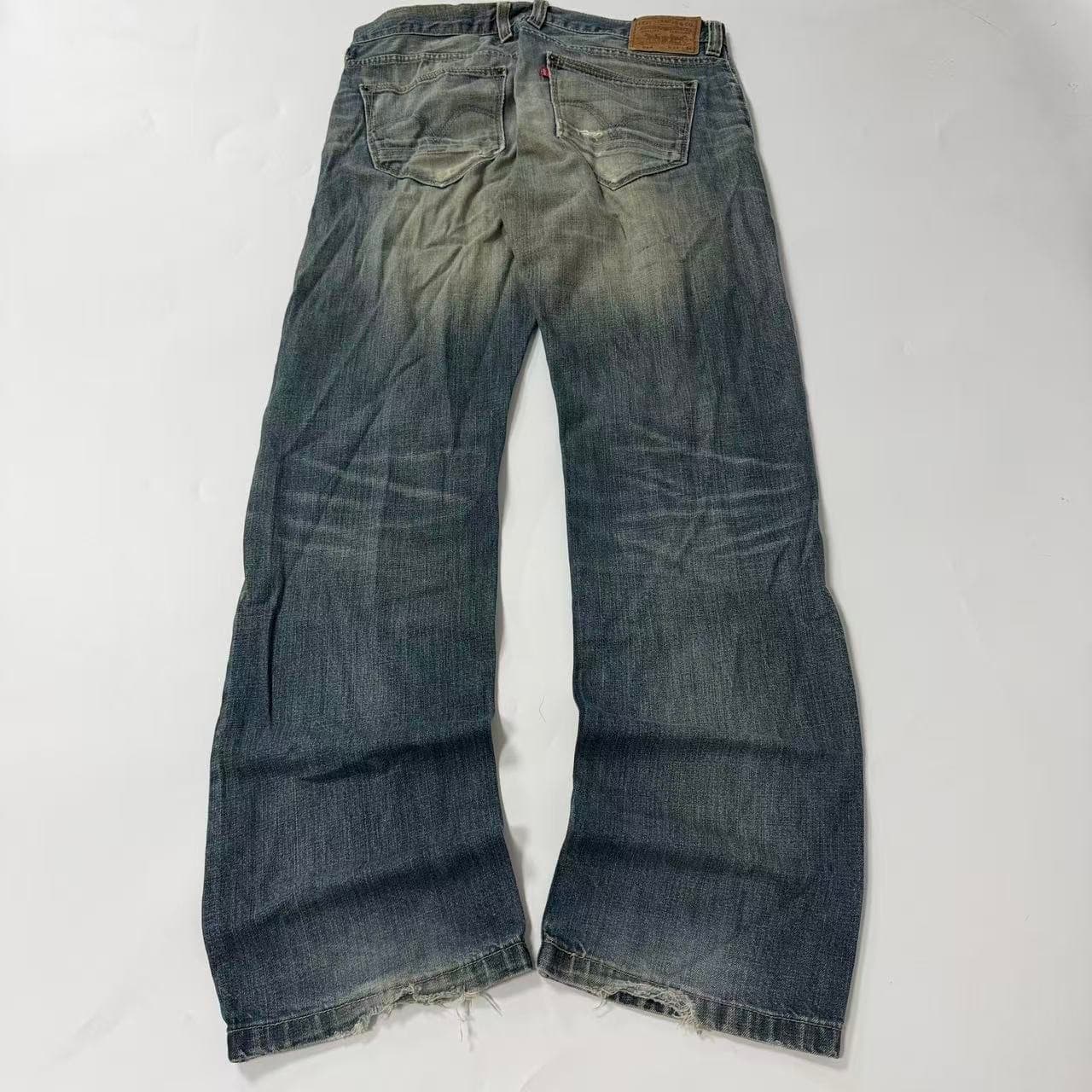 2000s Levi's 514 Slim Straight Jeans Blue — photo 7 of 8
