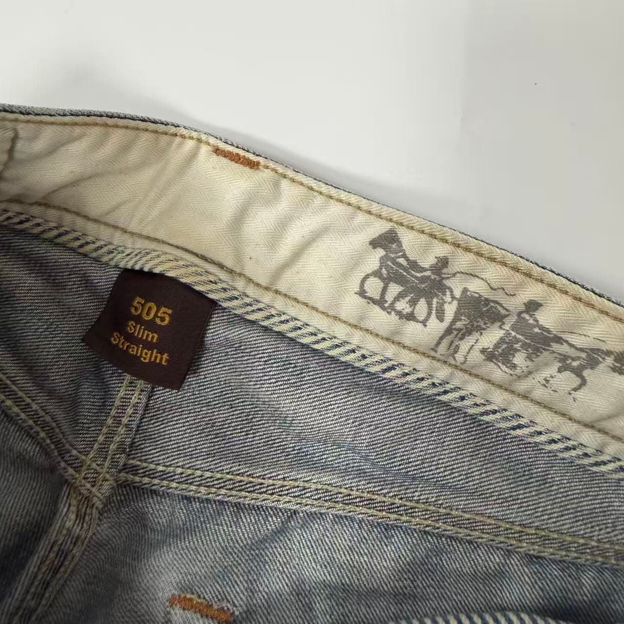 2000s Levi Strauss & Co. 505 Slim Straight Jeans — photo 2 of 8