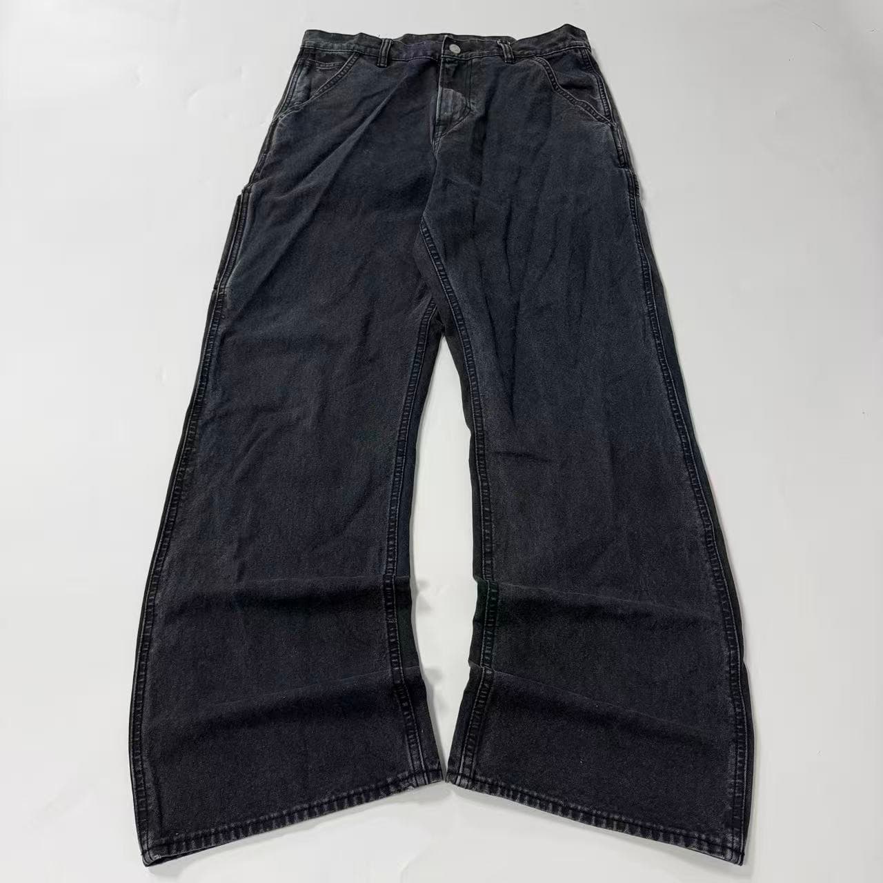 2000s New Standard Black Wide Leg Jeans — photo 1 of 5