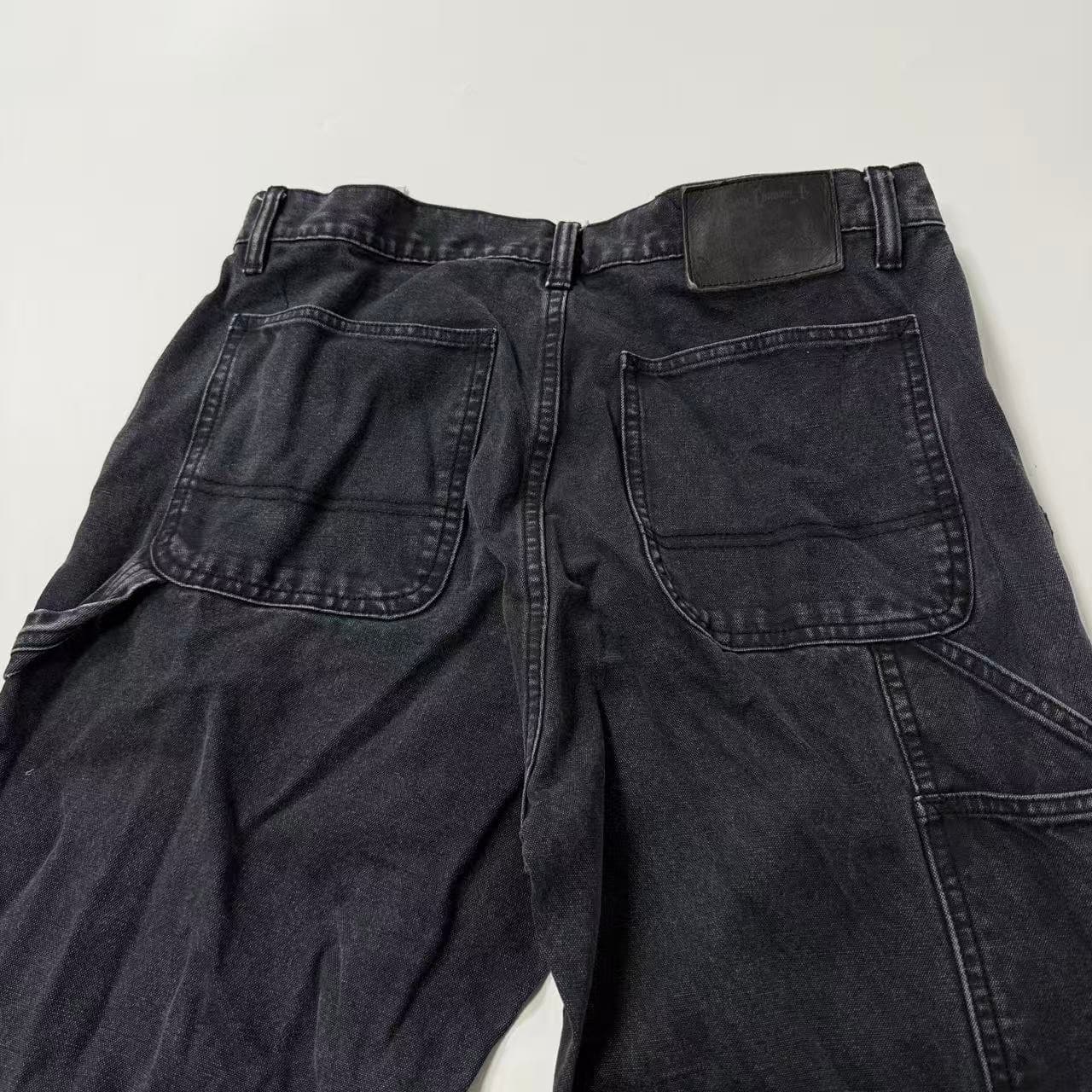 2000s New Standard Black Wide Leg Jeans — photo 3 of 5