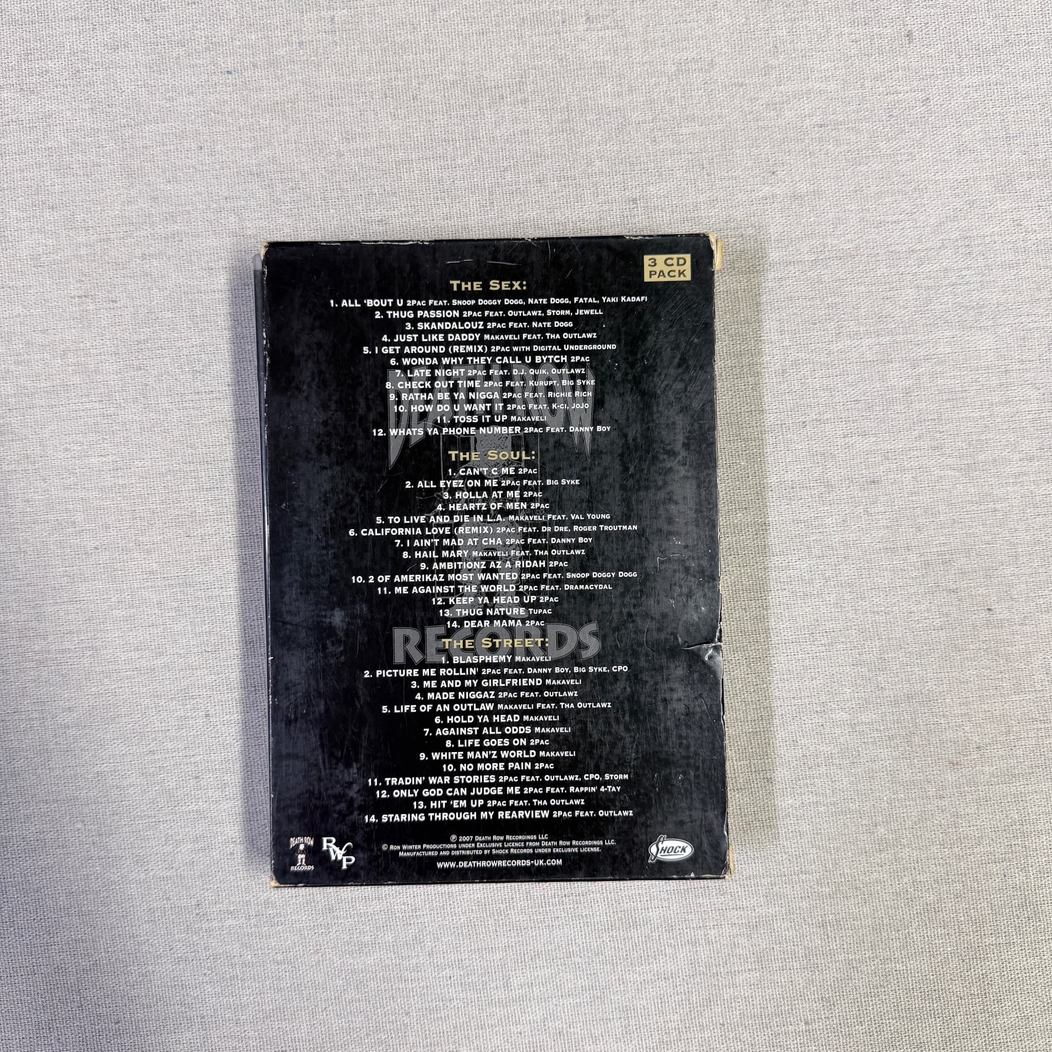 2Pac - The 10th Anniversary Collection: The Sex, The Soul & The Street (3 CD) — photo 3 of 11