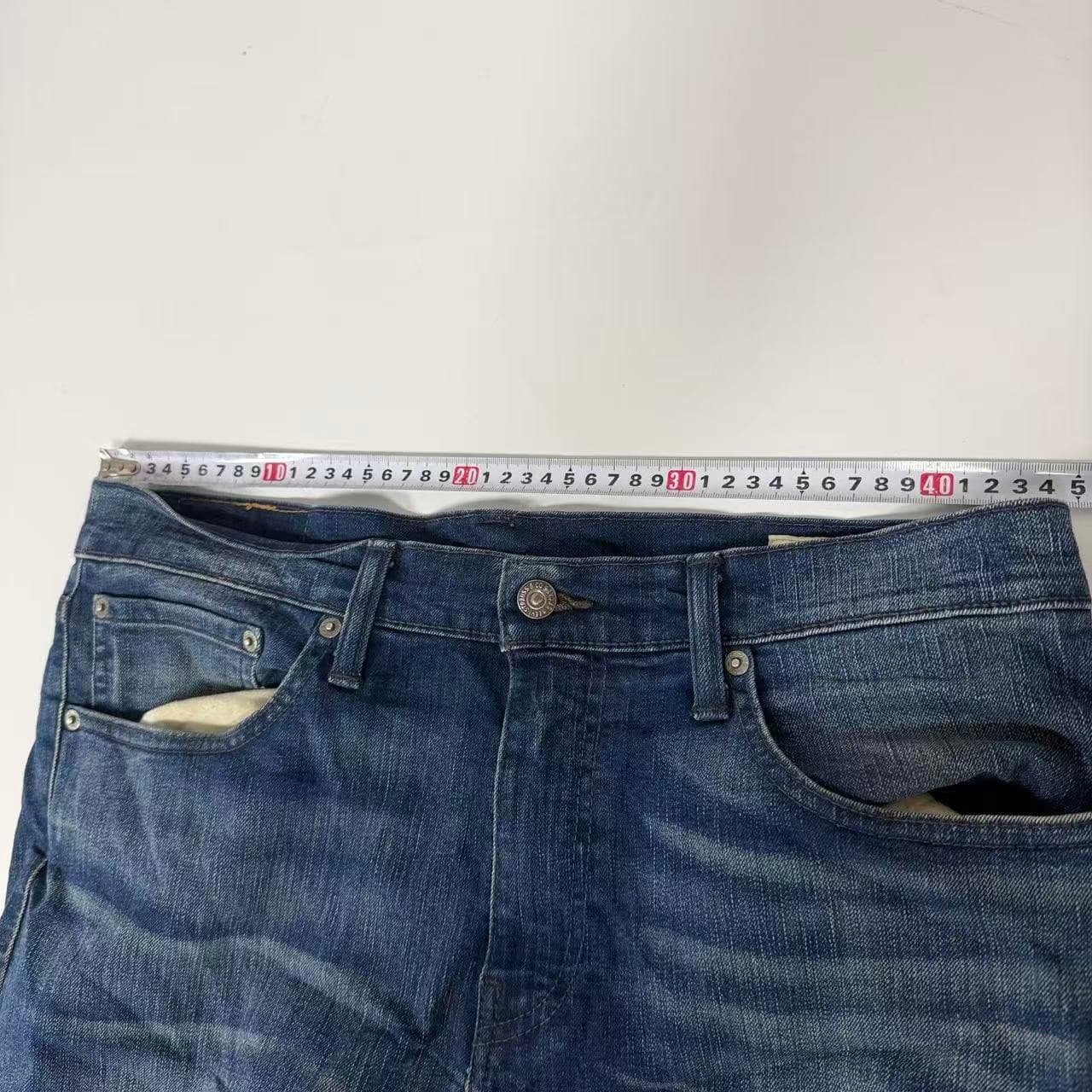 505 Regular Fit Jeans Blue Denim W34 — photo 10 of 11