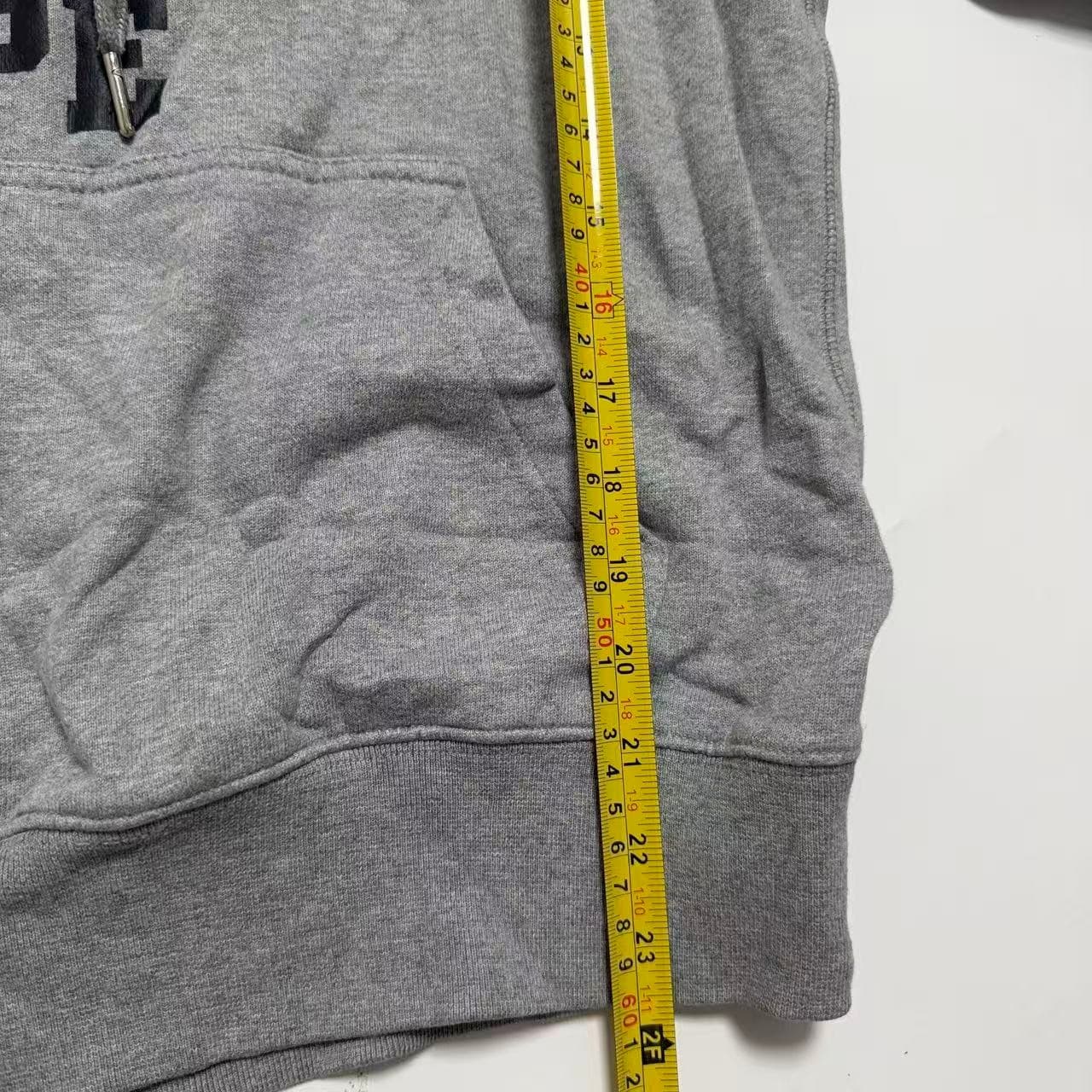 A Bathing Ape BAPE College Logo Pullover Hoodie Grey — photo 4 of 7