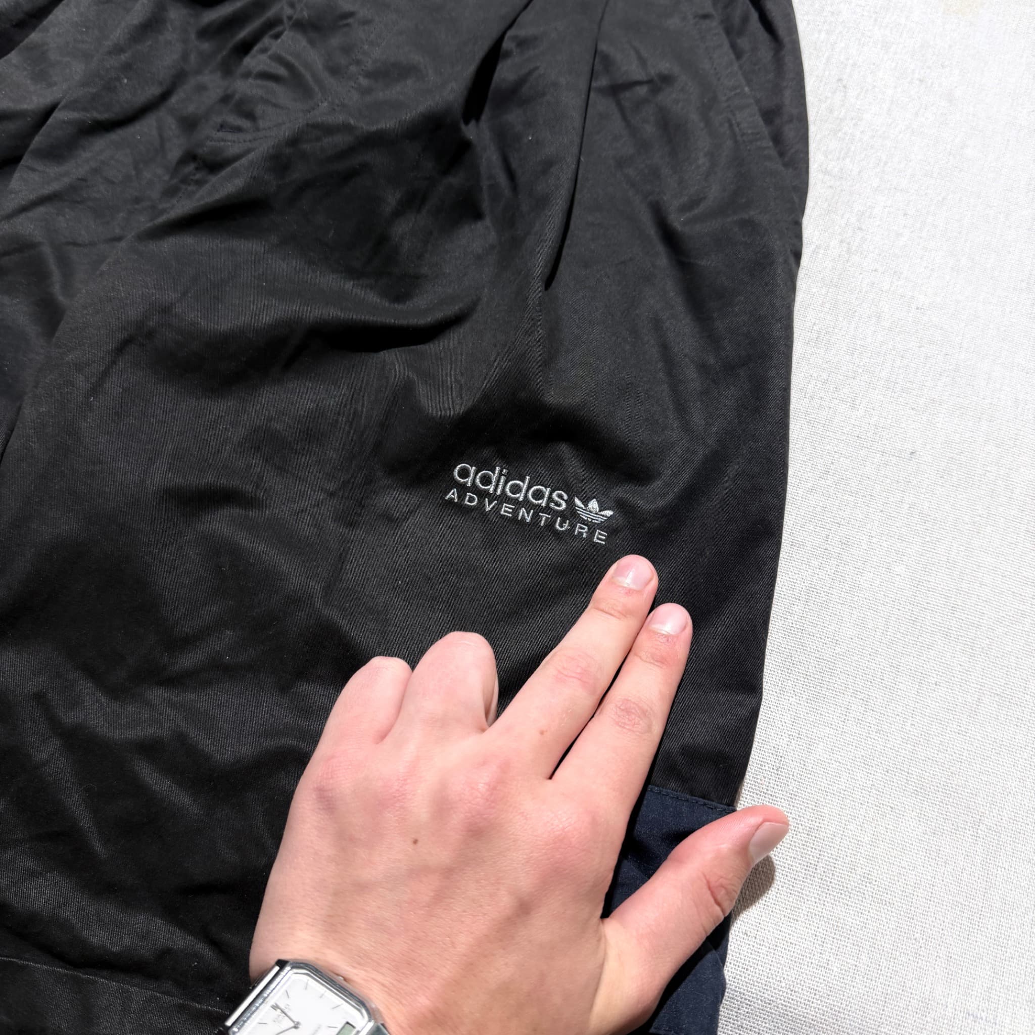 Adidas Adventure Cargo Pants Black Utility Style — photo 4 of 10