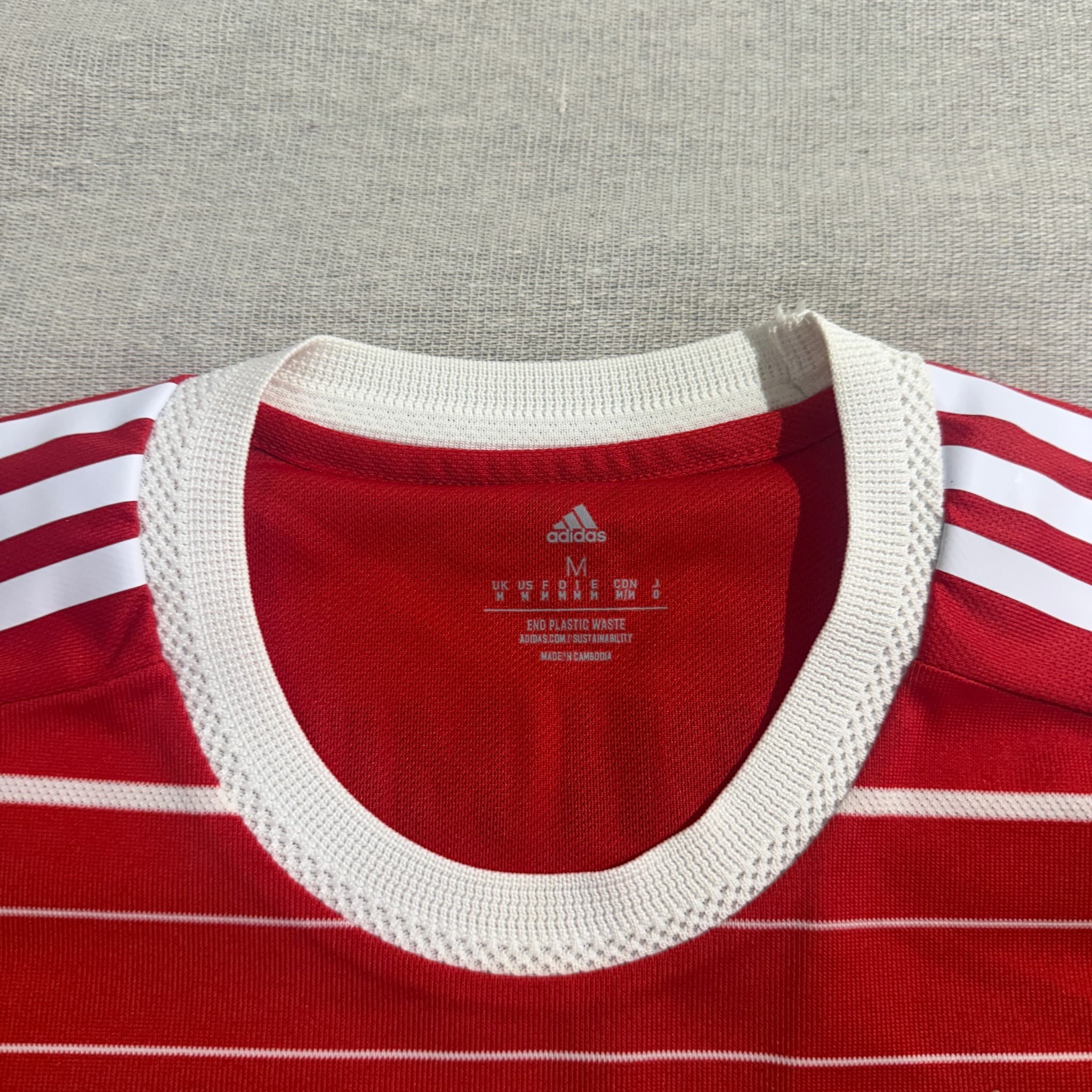 Adidas Bayern Munich 2022-23 Home Authentic Soccer Jersey Red Size M — photo 3 of 11