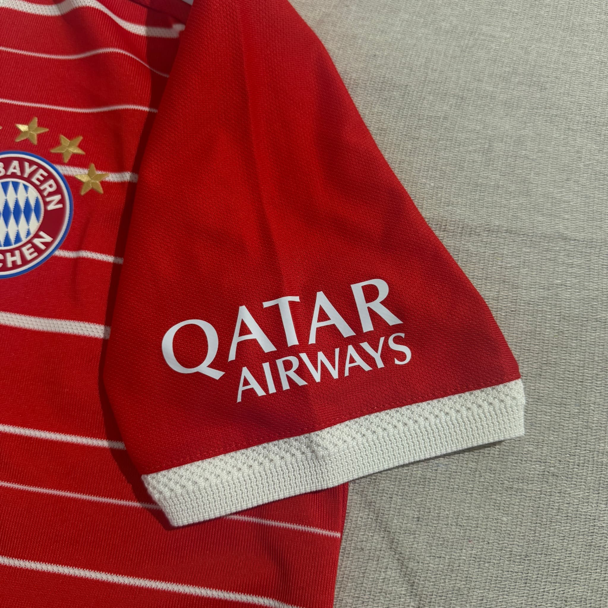 Adidas Bayern Munich 2022-23 Home Authentic Soccer Jersey Red Size M — photo 6 of 11