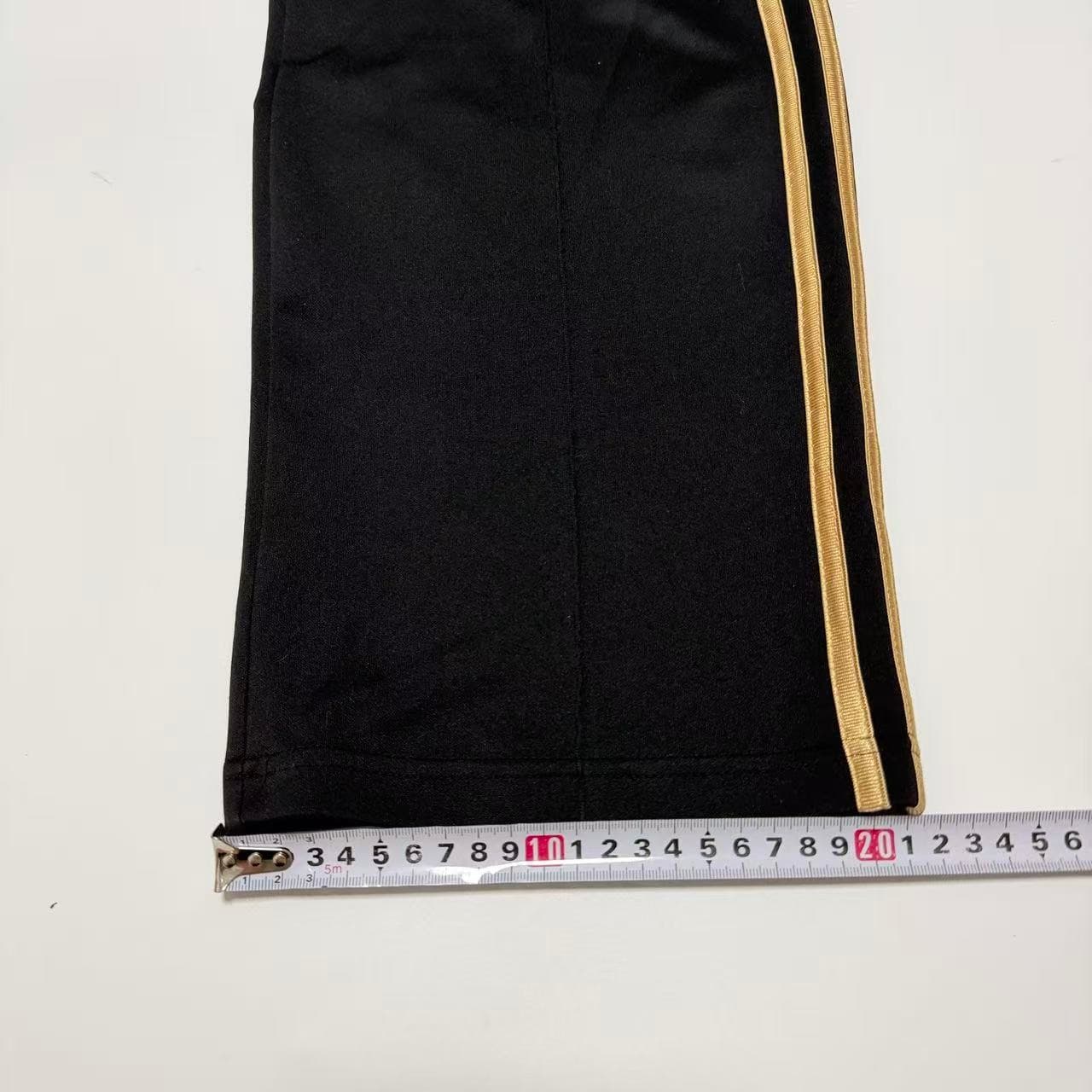 Adidas Black Gold Three-Stripe Track Pants — photo 7 of 11