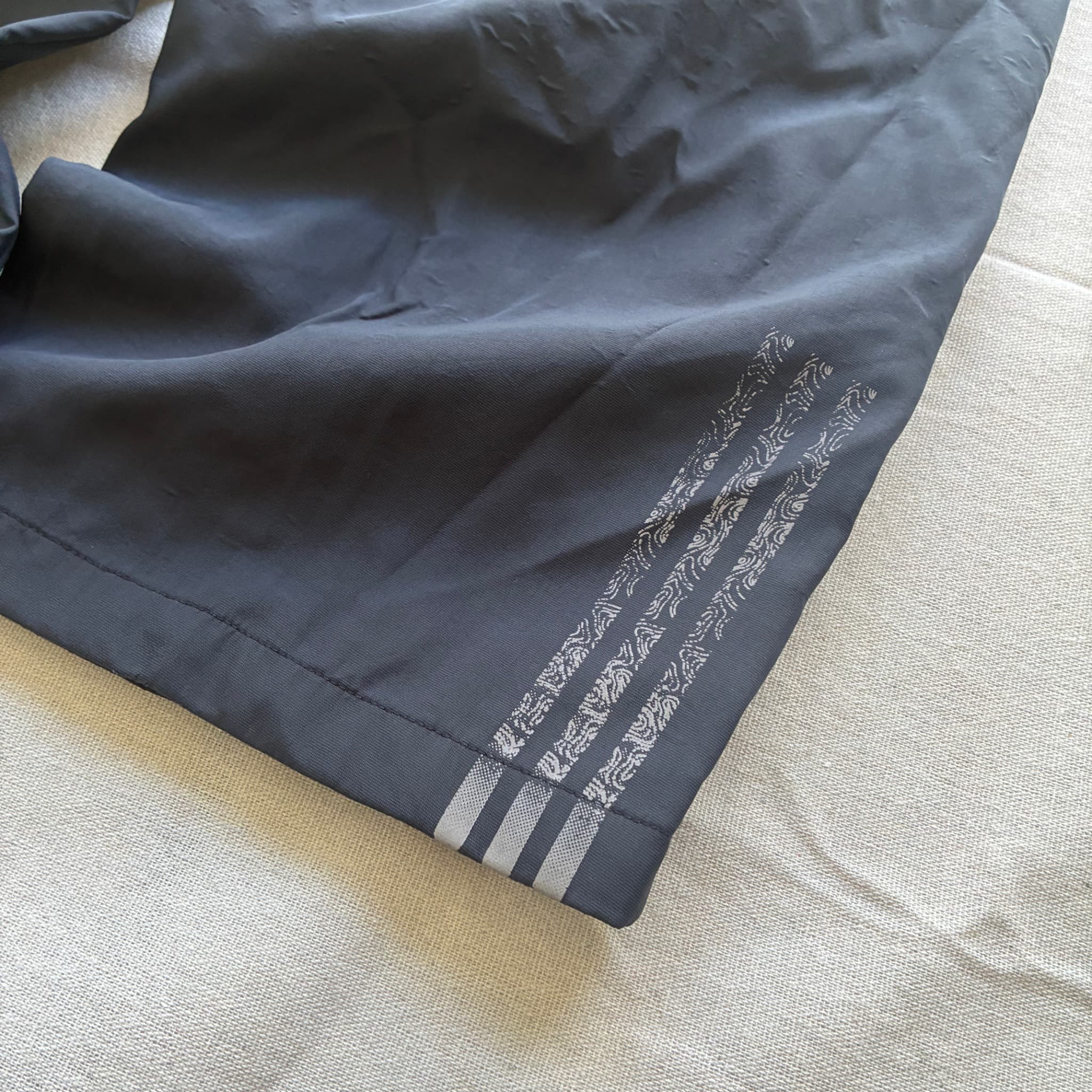 Adidas Black Nylon Track Pants 2000s Release — photo 5 of 7