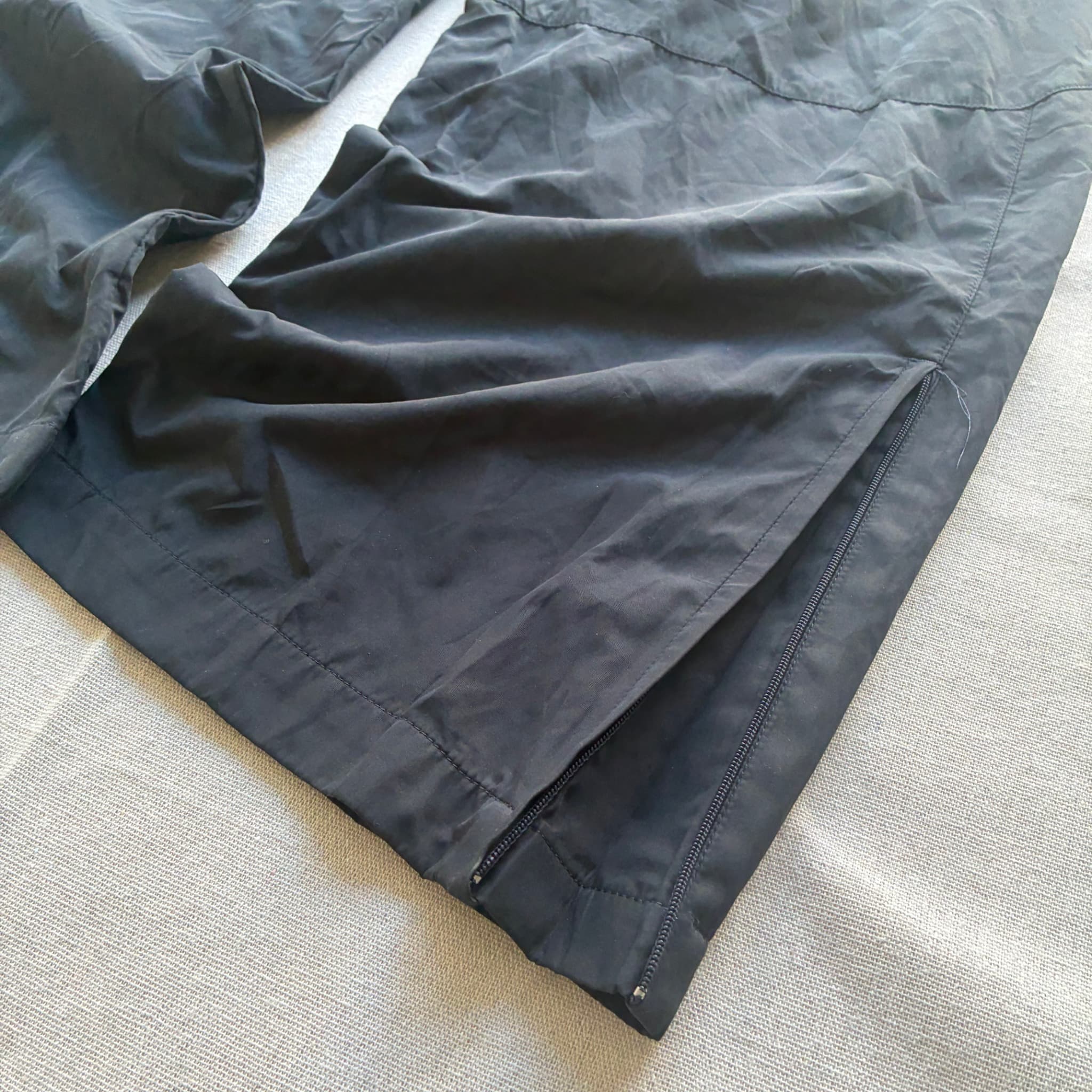 Adidas Black Nylon Track Pants XXL — photo 2 of 8