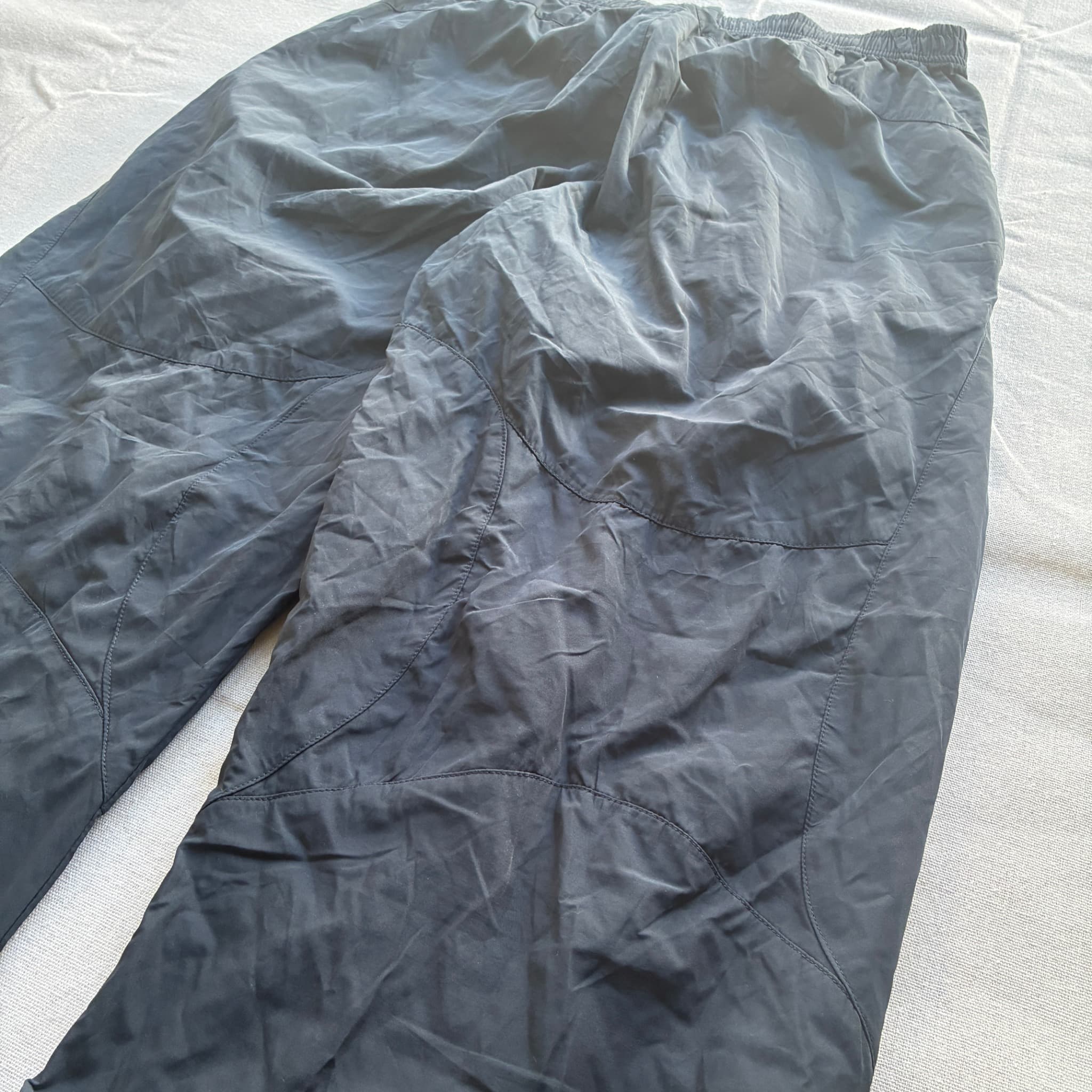 Adidas Black Nylon Track Pants XXL — photo 6 of 8