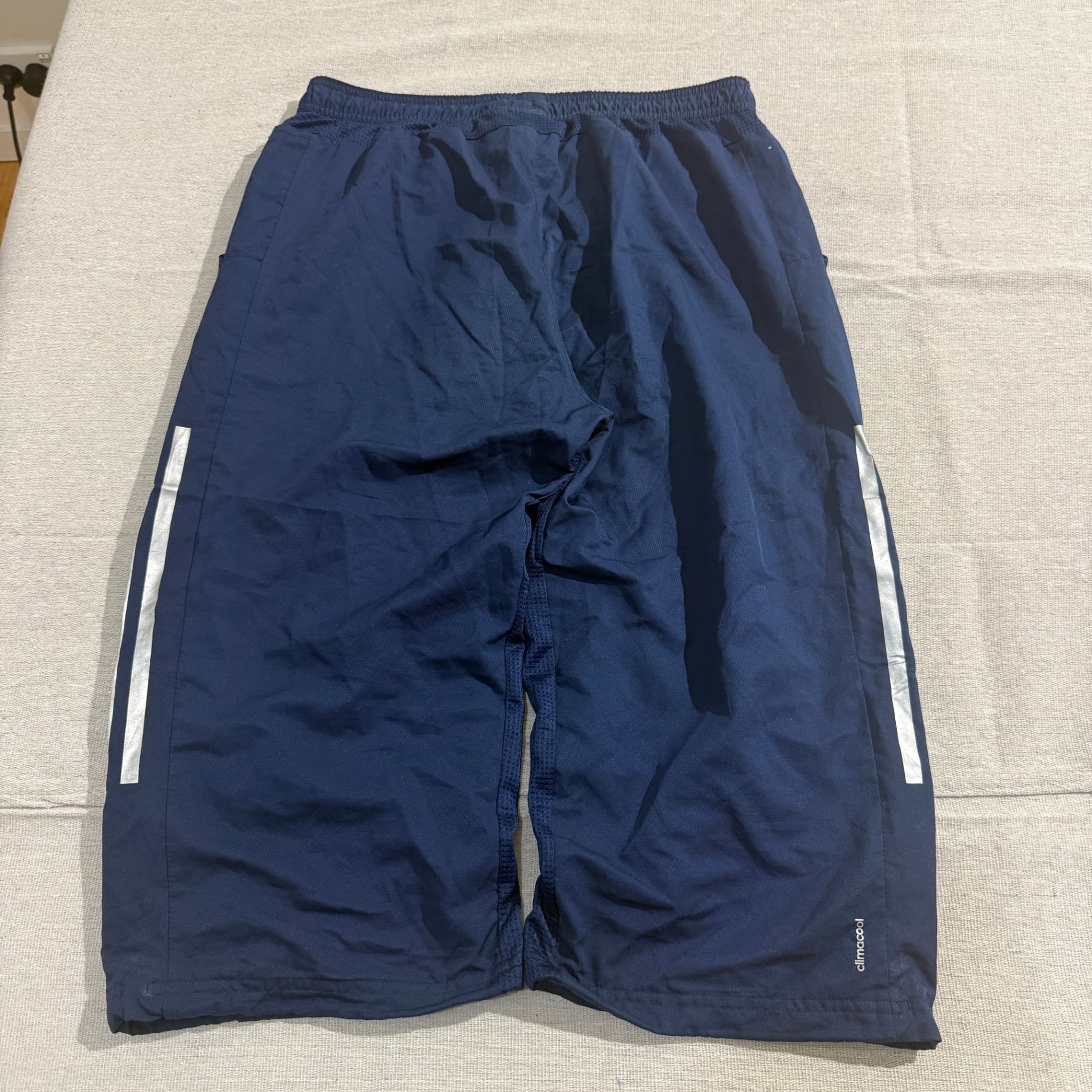 Adidas Climacool Navy Athletic Shorts — photo 2 of 6