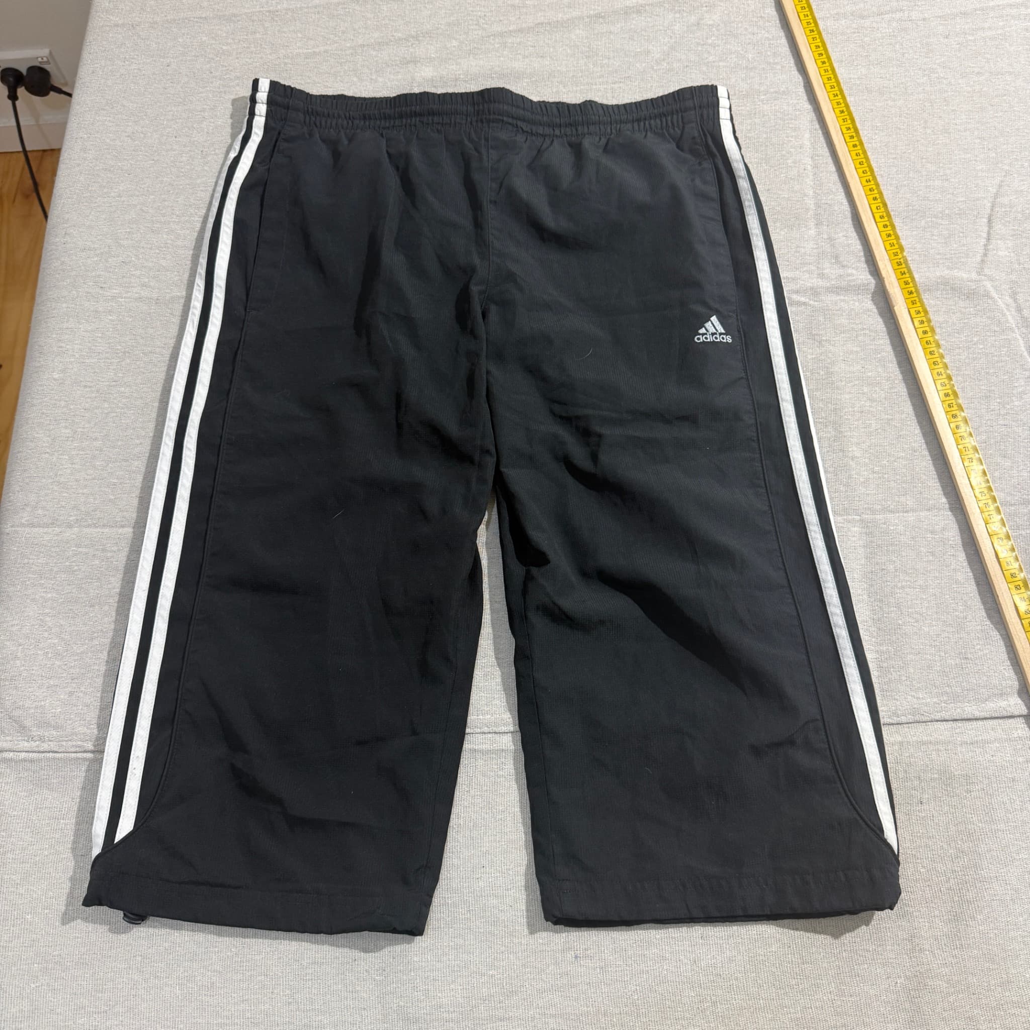 Adidas Climalite 3-Stripe Athletic Shorts Black — photo 1 of 6